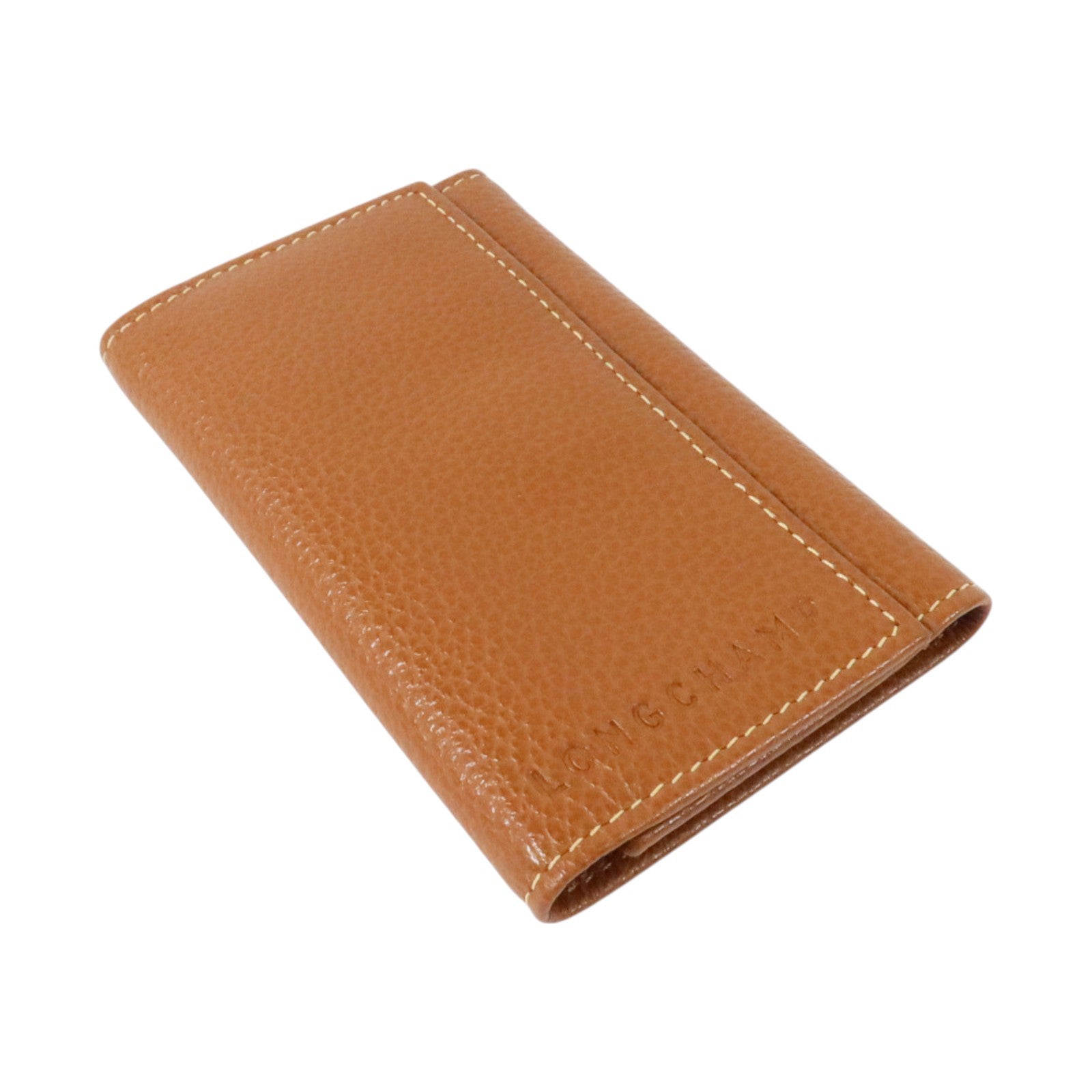 Longchamp 牛皮皮革Key case銀扣鎖匙套