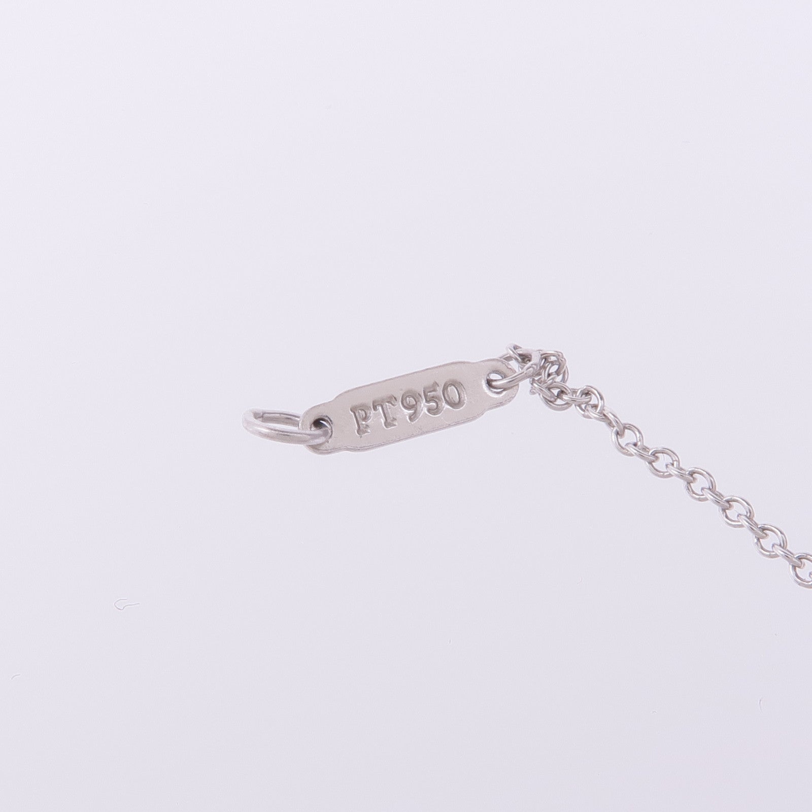 TIFFANY＆CO PT950鉑金Kaleidoscope Key鑽石項鍊