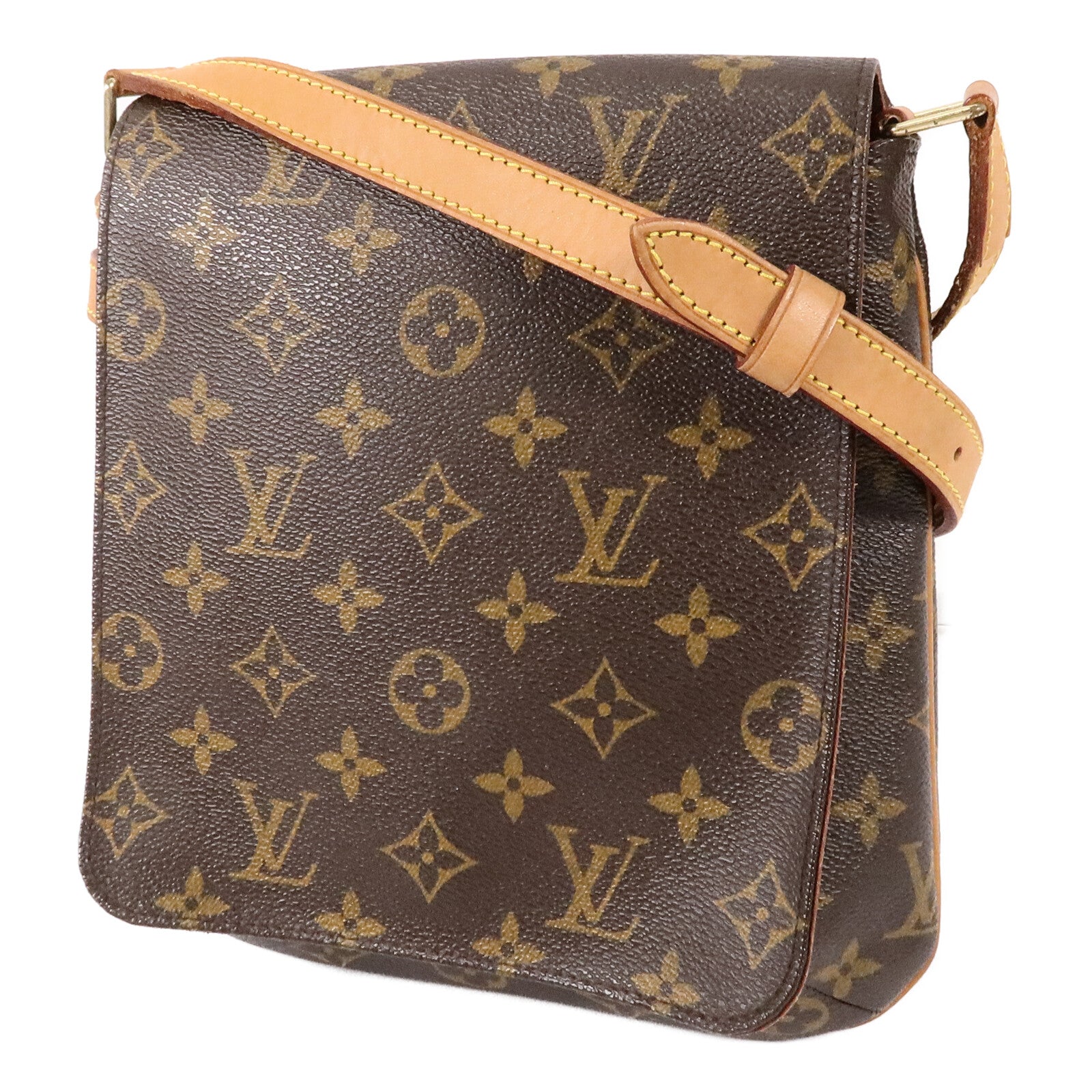 LOUIS VUITTON Monogram Musette Salsa Short金扣肩背袋