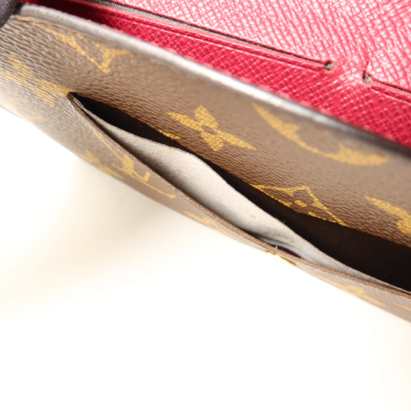 LOUIS VUITTON Monogram Jeanne長錢包