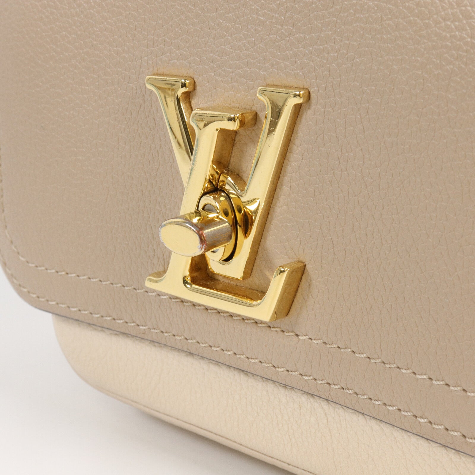 LOUIS VUITTON 牛皮皮革Lockme Tender手挽肩背兩用袋