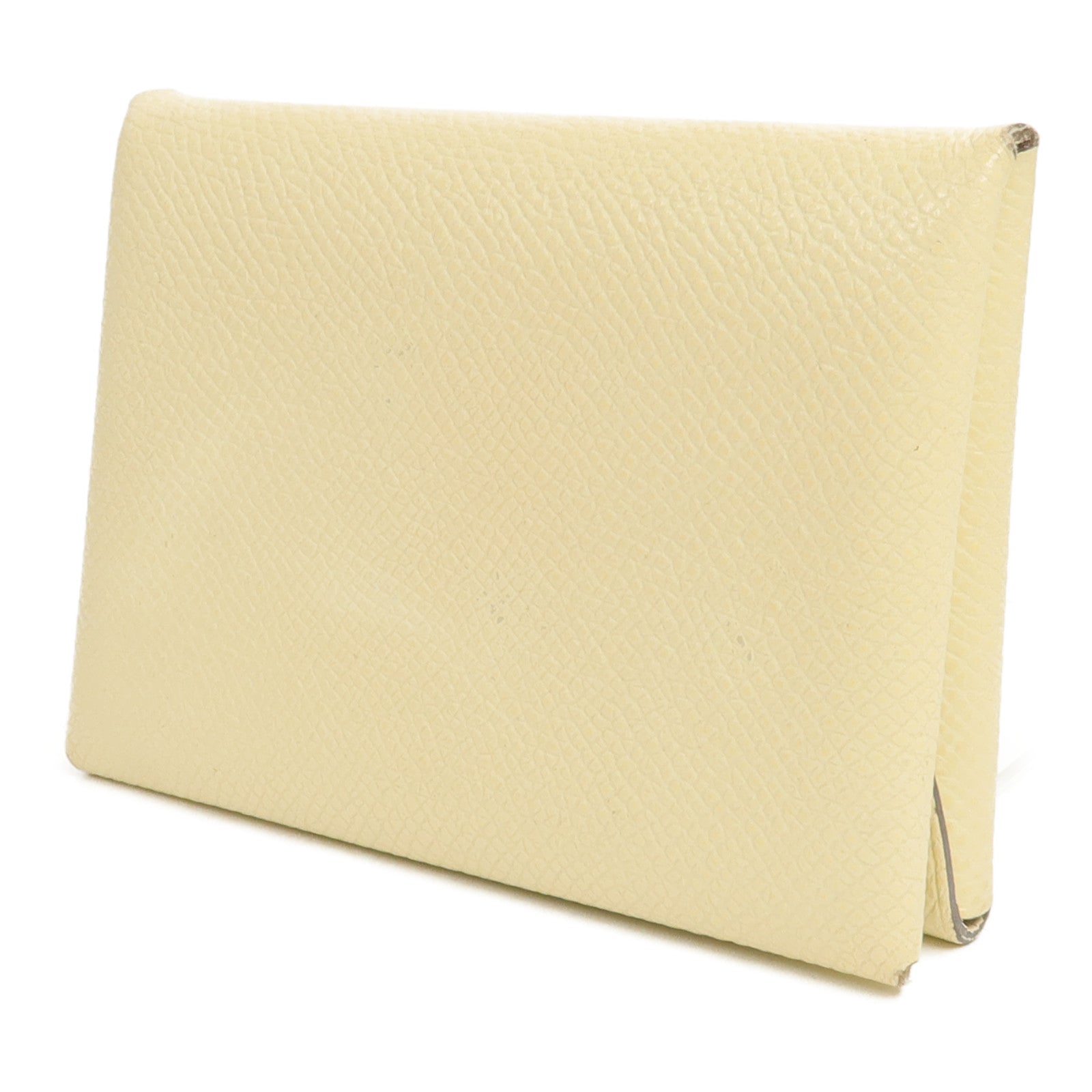 HERMES Epsom皮革Calvi Duo卡片套Nata