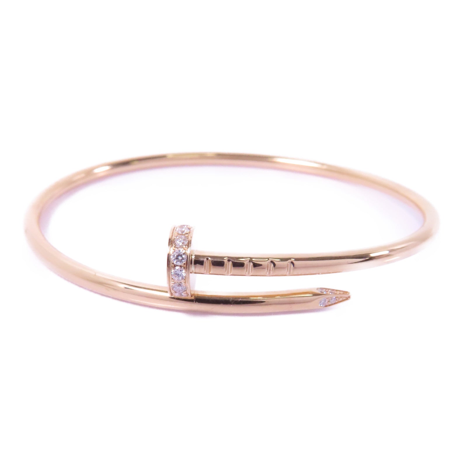 CARTIER 18K玫瑰金Juste Un Clou手鐲Cartier#16