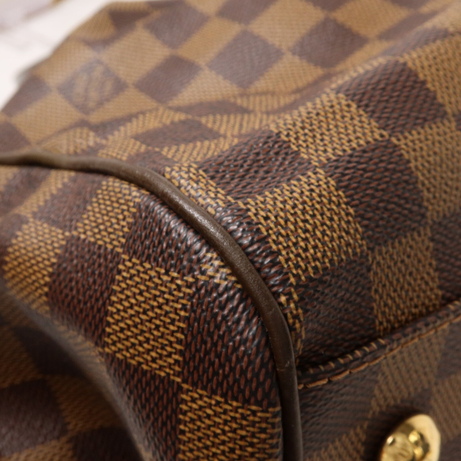LOUIS VUITTON Damier Trevi GM手挽肩背兩用袋