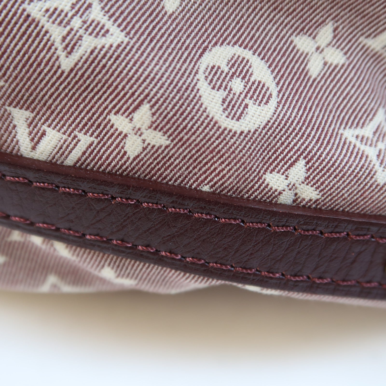 LOUIS VUITTON Monogram Idylle Rhapsody MM金扣肩背袋紅色