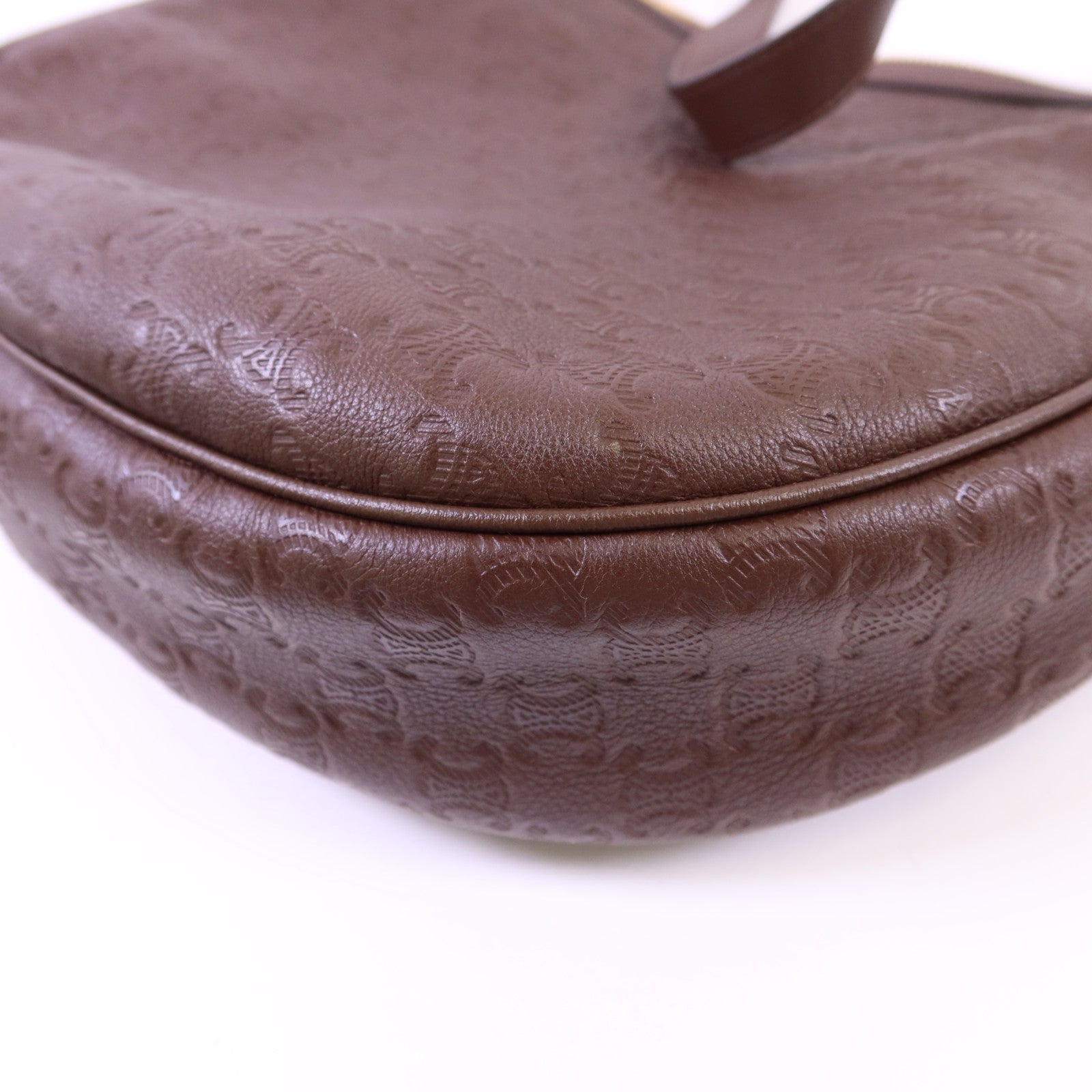 CELINE 牛皮皮革Heloise Bag金扣肩背袋