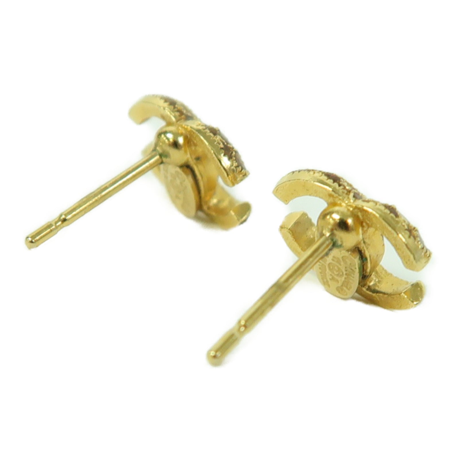 CHANEL 金屬Earrings耳環金色