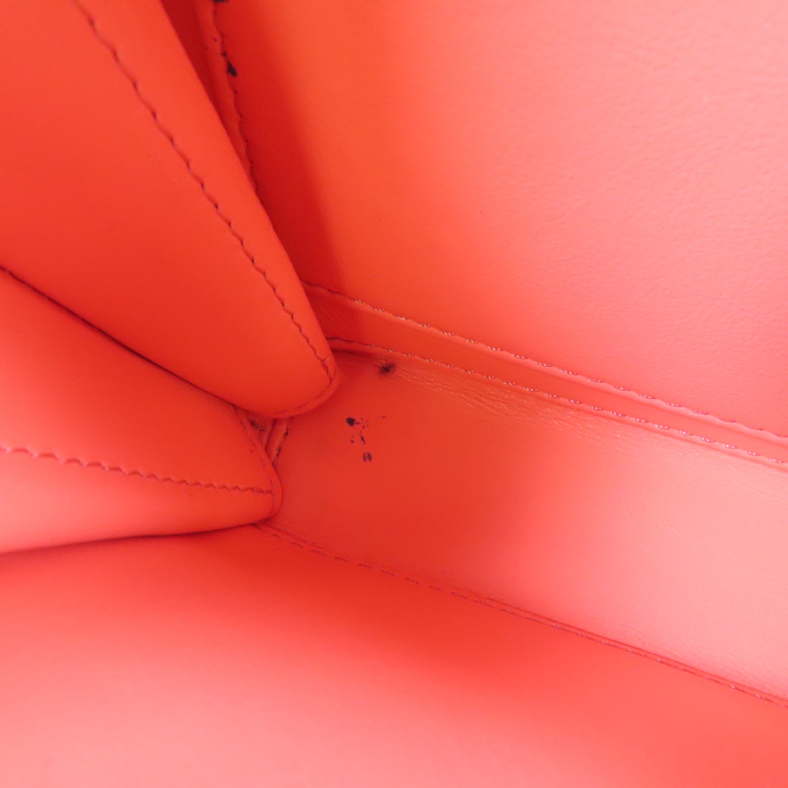 CHANEL CC GHW Vanity Case 2Way Shoulder Handbag Calfskin Leather Pink