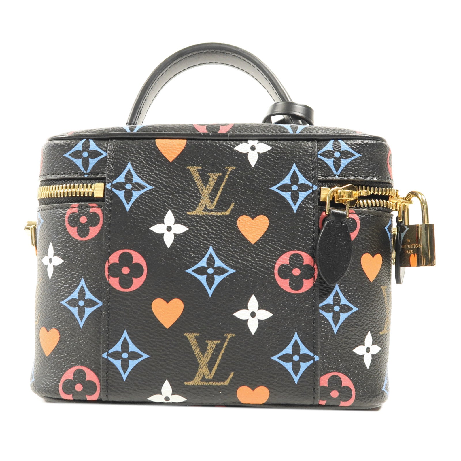 LOUIS VUITTON Monogram Game On Vanity金扣鏈帶肩背袋