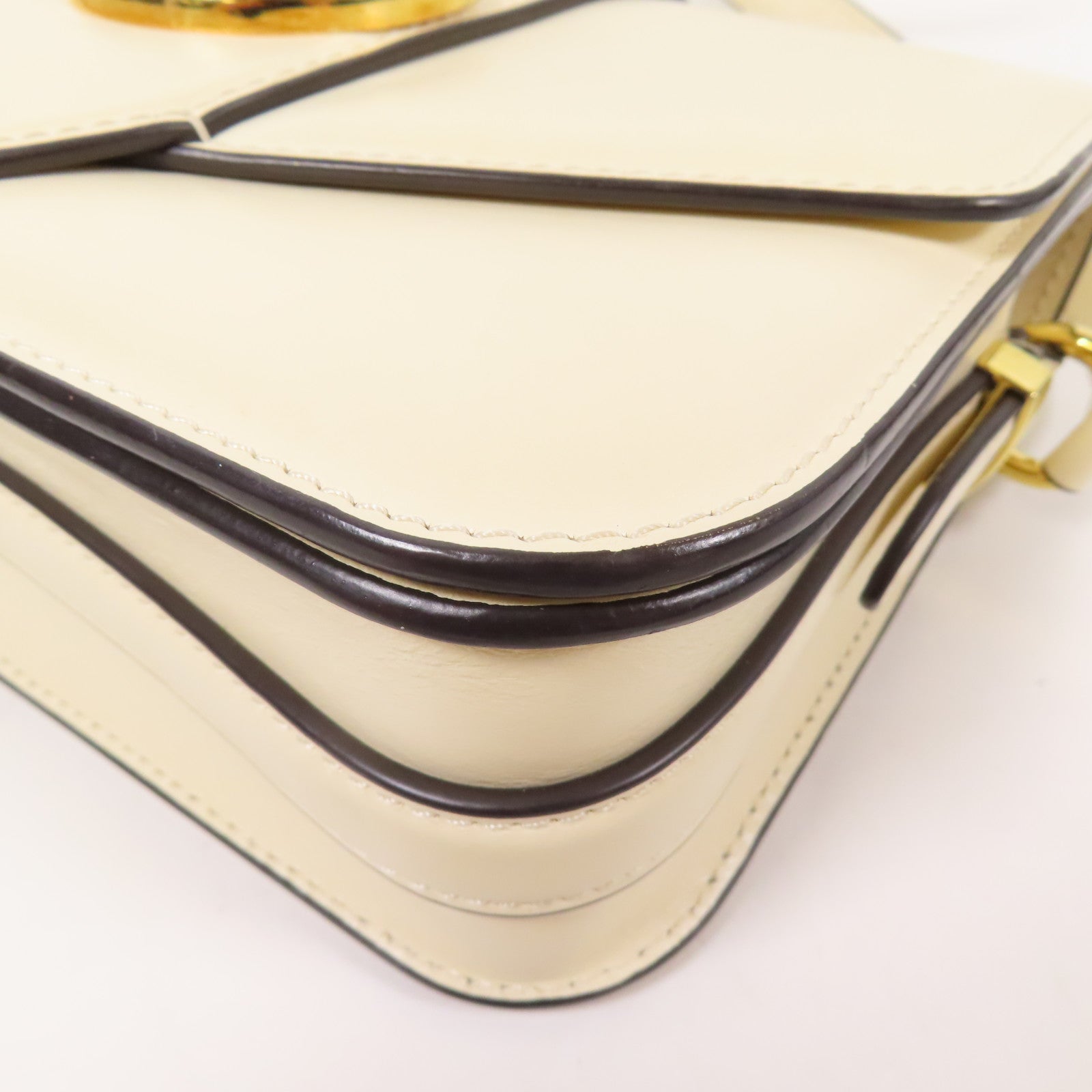 LOUIS VUITTON 牛皮皮革Pont 9金扣肩背袋