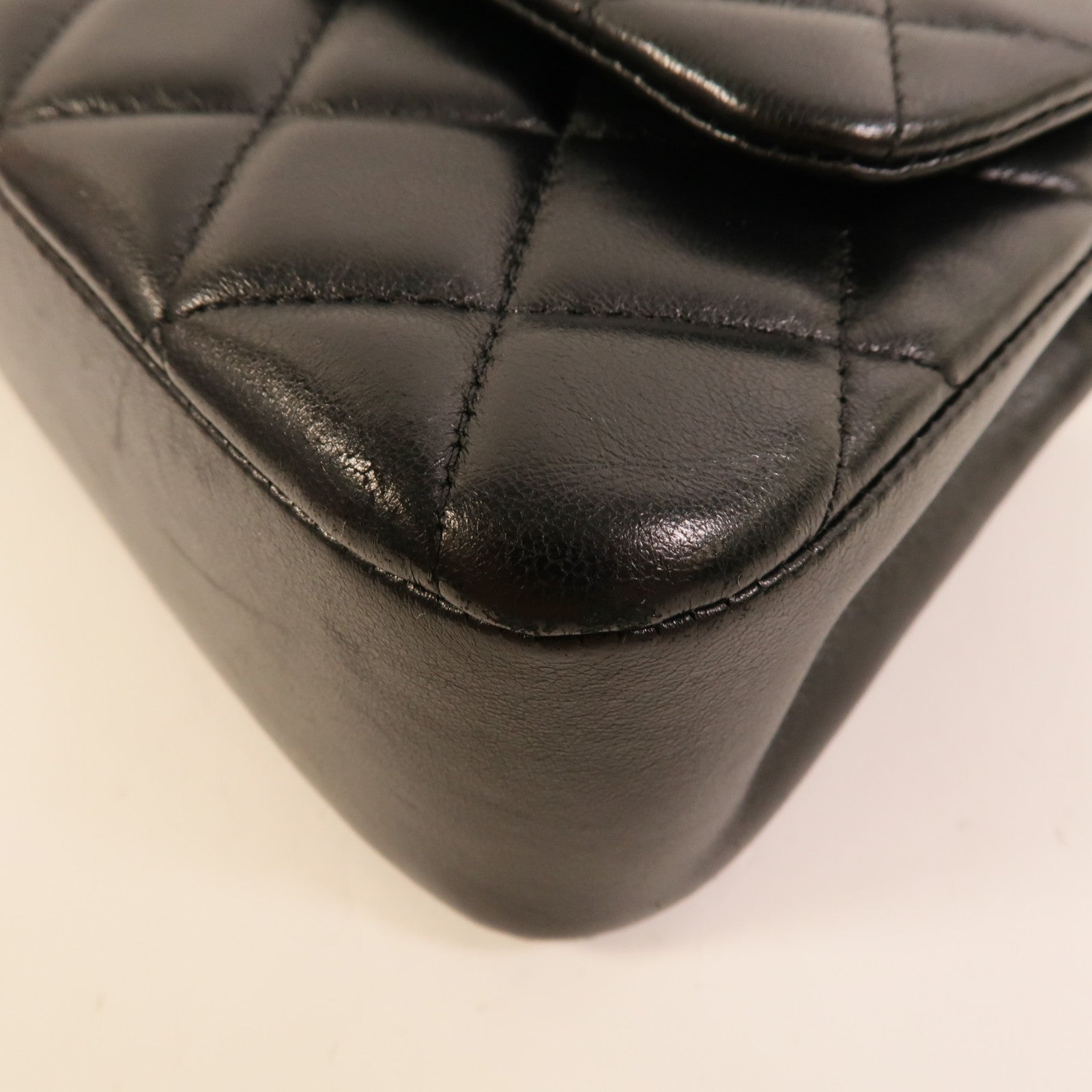 CHANEL 羊皮皮革Chain Shoulder肩背袋