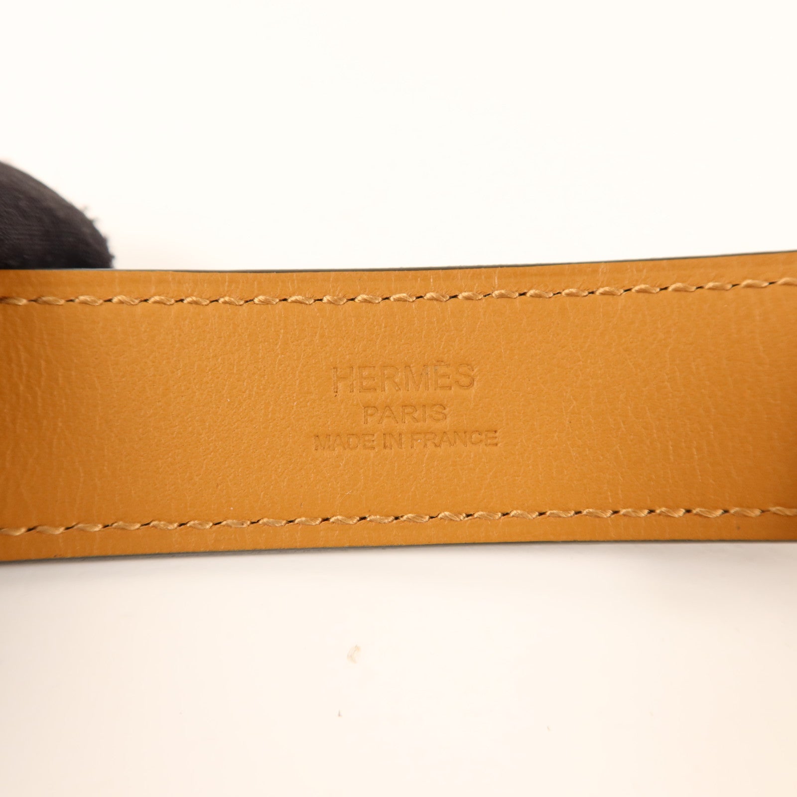 HERMES Epsom皮革CDC Belt銀扣腰帶