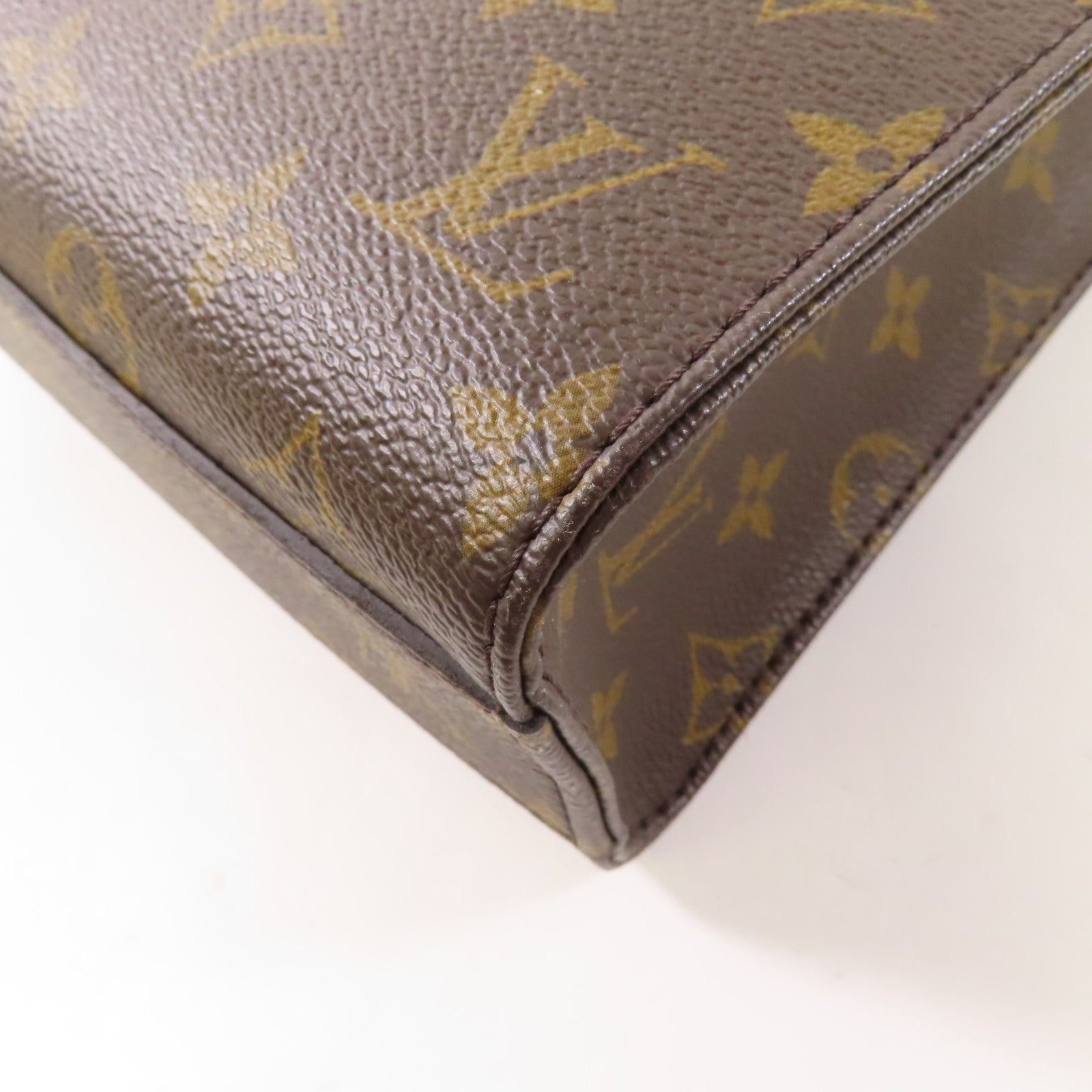 LOUIS VUITTON 【激減優惠】Monogram Sac Plat BB金扣手挽肩背兩用袋