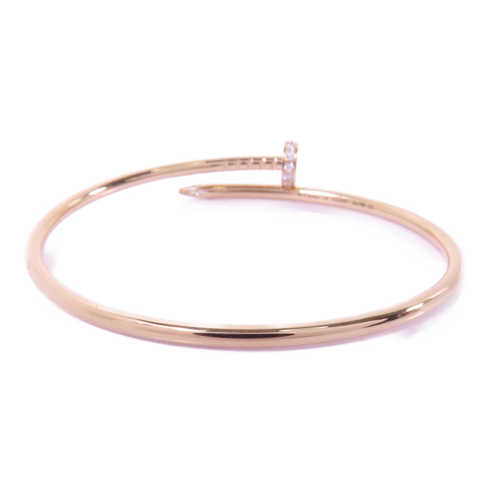 CARTIER 18K玫瑰金Juste Un Clou手鐲Cartier#16