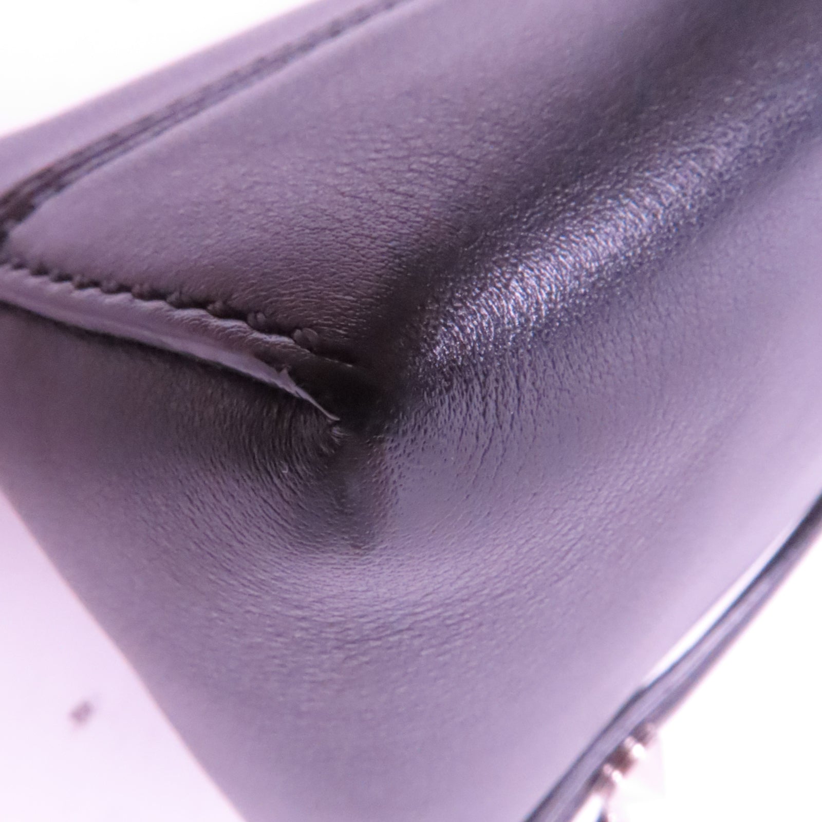 FENDI 牛皮皮革By The Way Calf金扣肩背袋黑色