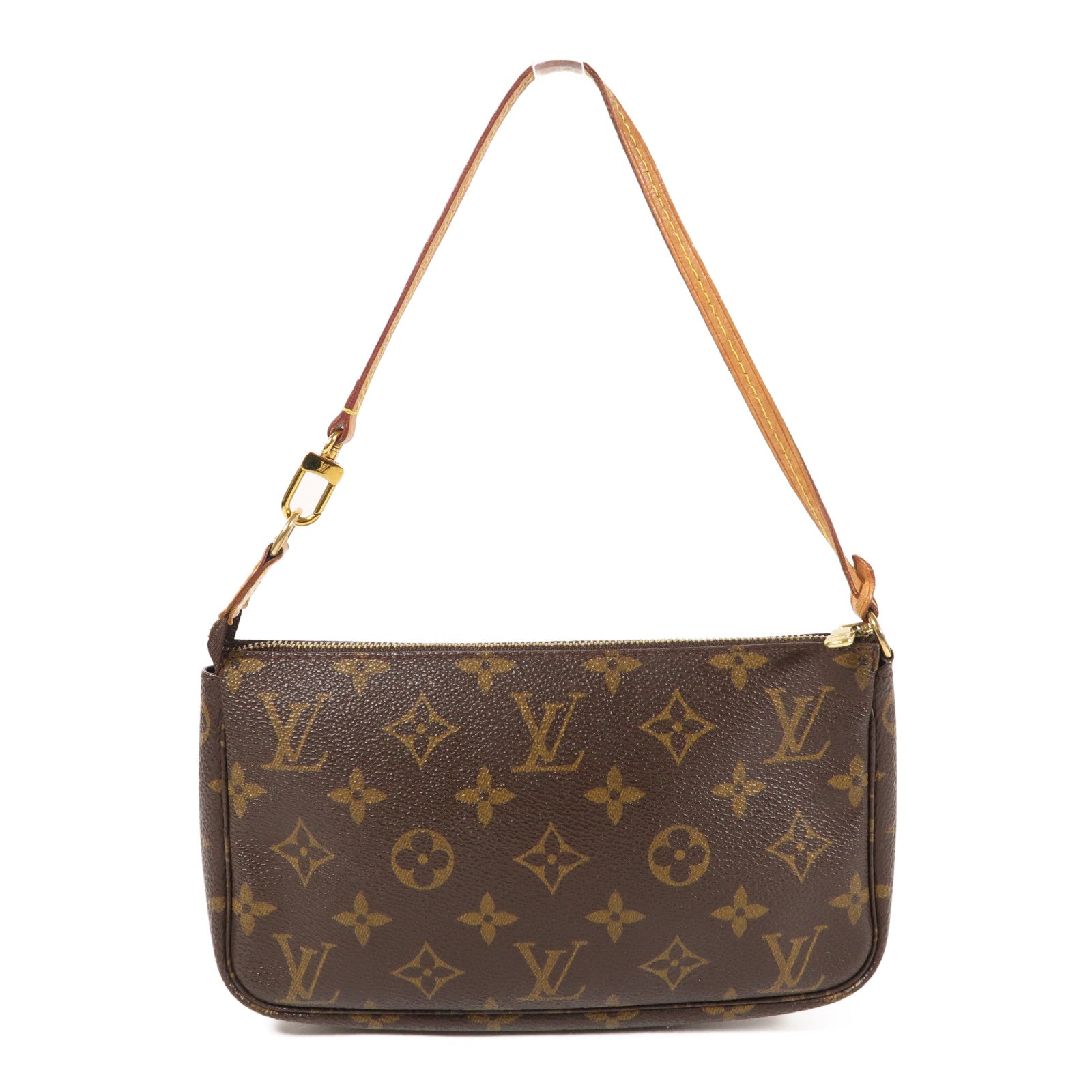 LOUIS VUITTON Monogram Pochette Accessoires金扣手拿包
