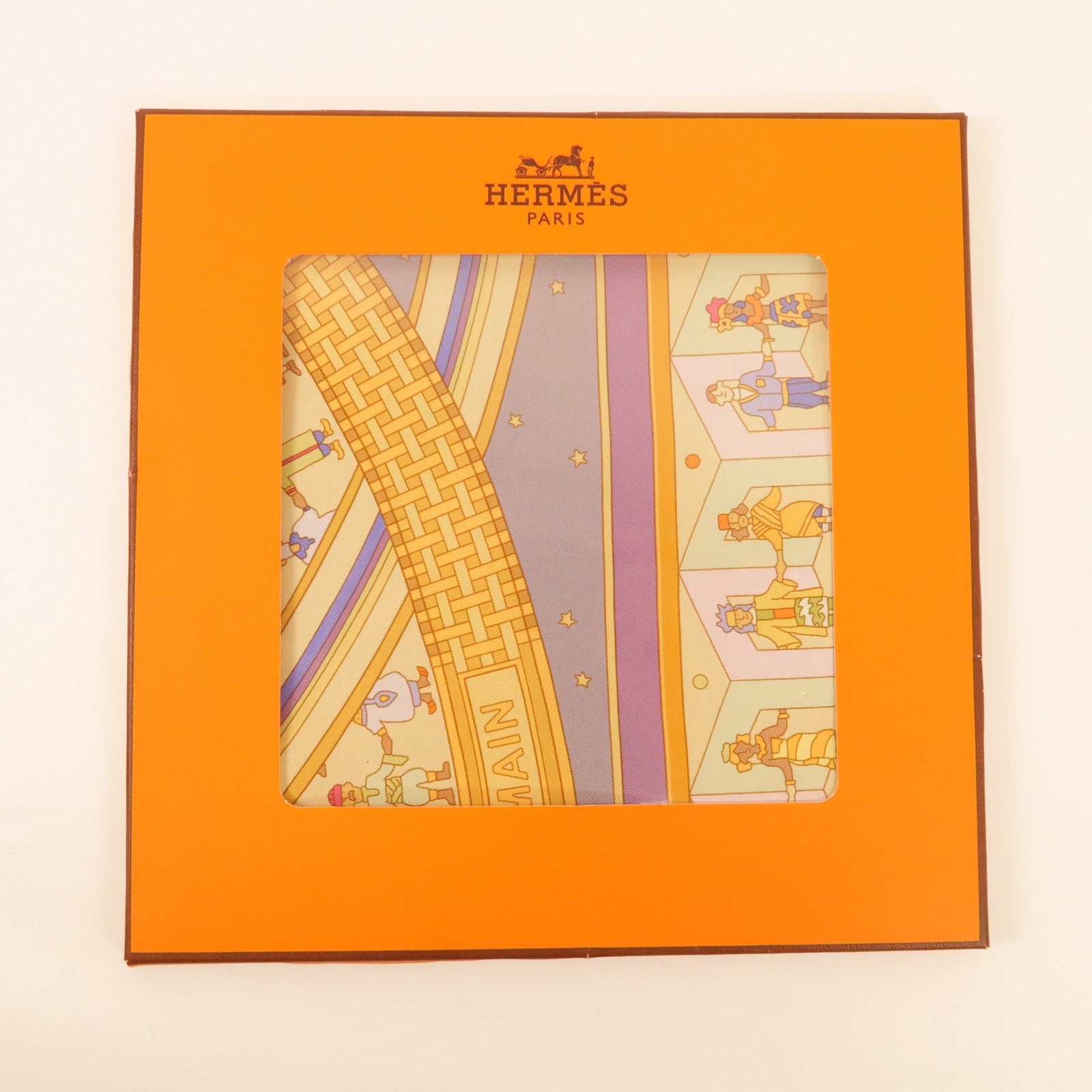 HERMES 絲質Scarf絲巾