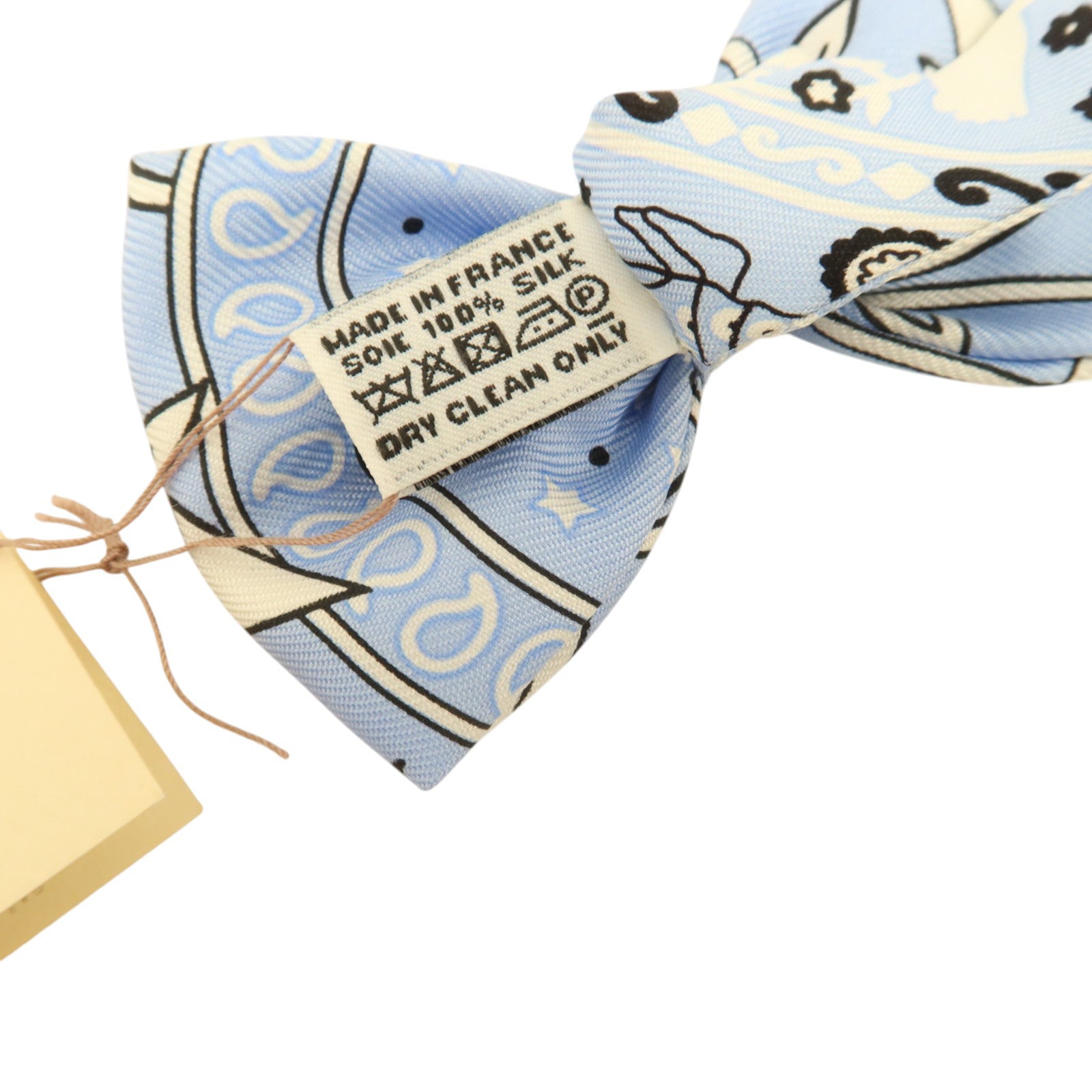 HERMES 絲質Bowtie領結