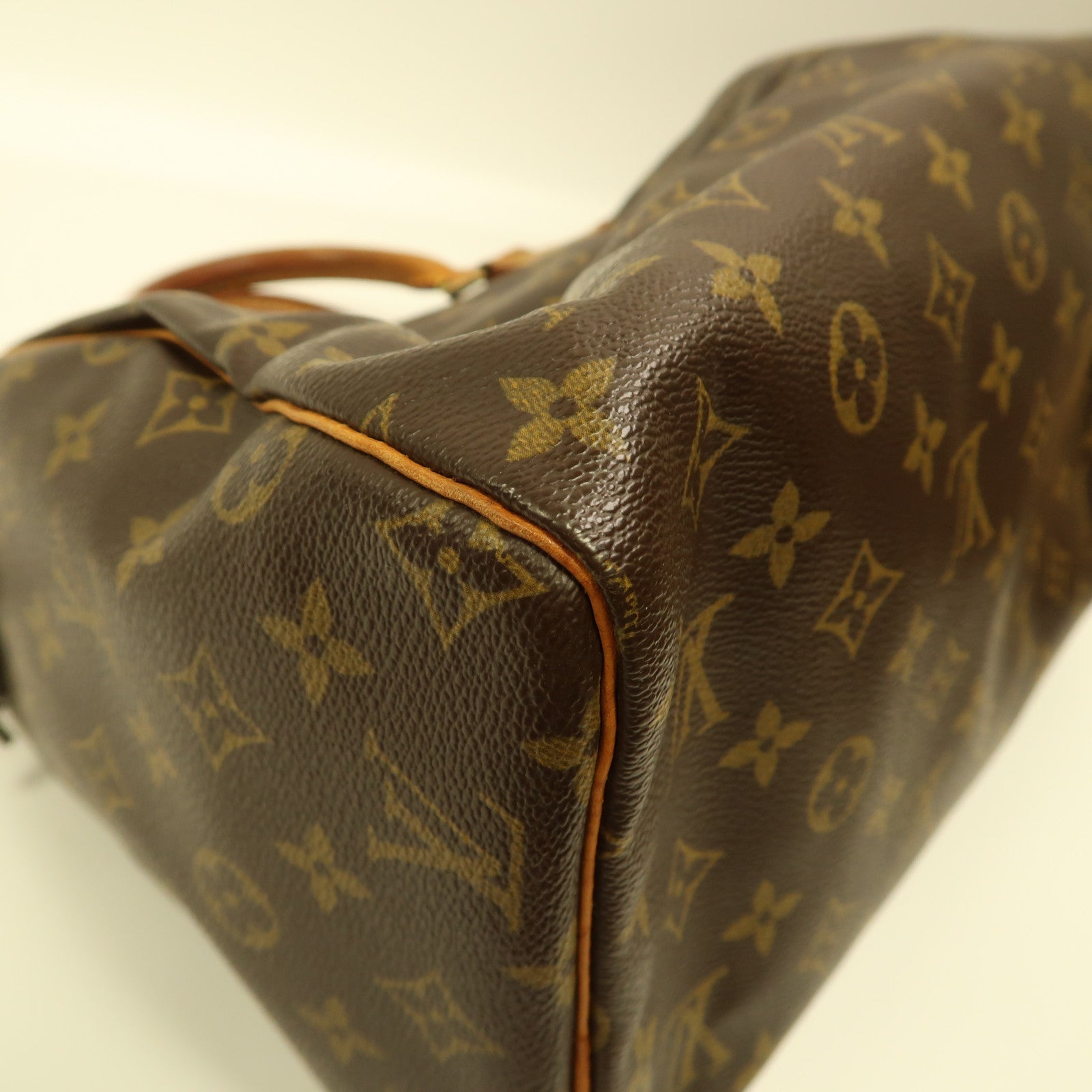 LOUIS VUITTON LV GHW Speedy 30 Handbag Boston Bag M41526 Monogram Brown
