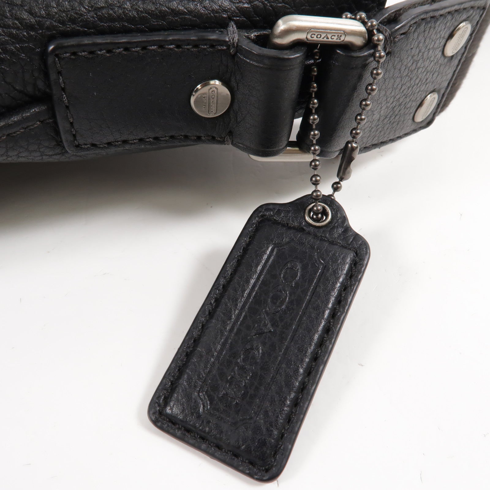 COACH 牛皮皮革Shoulder Bag肩背袋