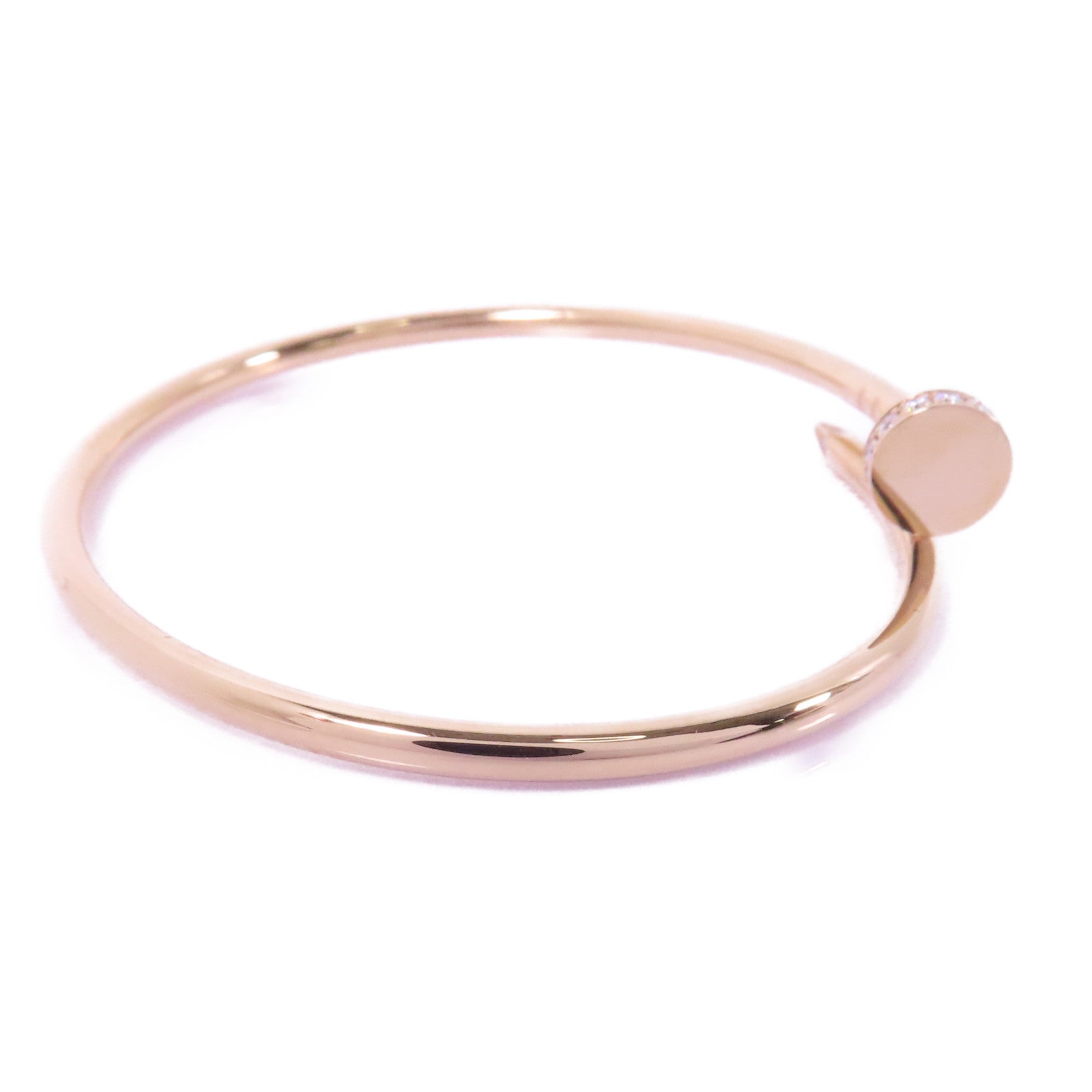 CARTIER 18K玫瑰金Juste Un Clou手鐲Cartier#16