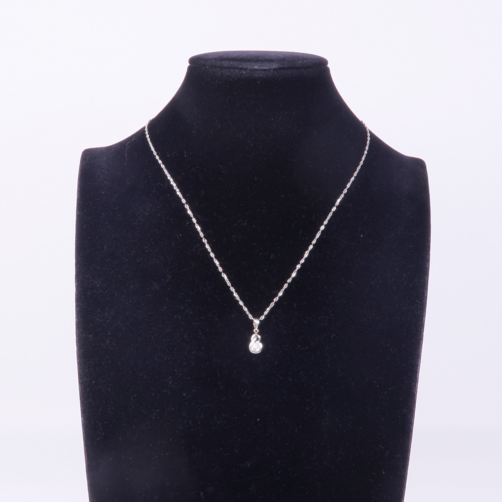 JEWELRY 18K白金Diamond Necklace鑽石項鍊