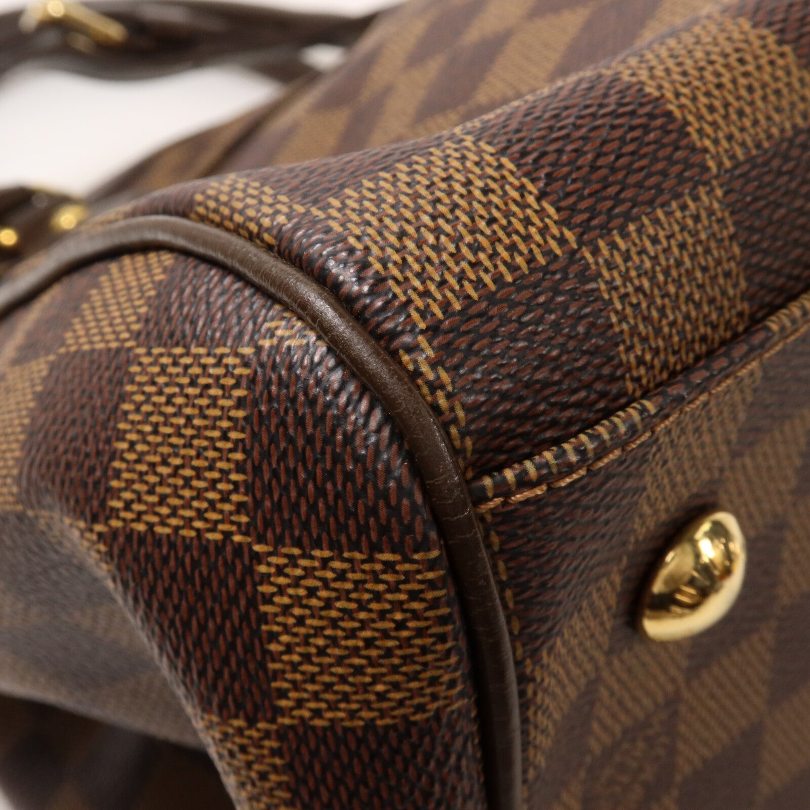 LOUIS VUITTON Damier Trevi GM手挽肩背兩用袋