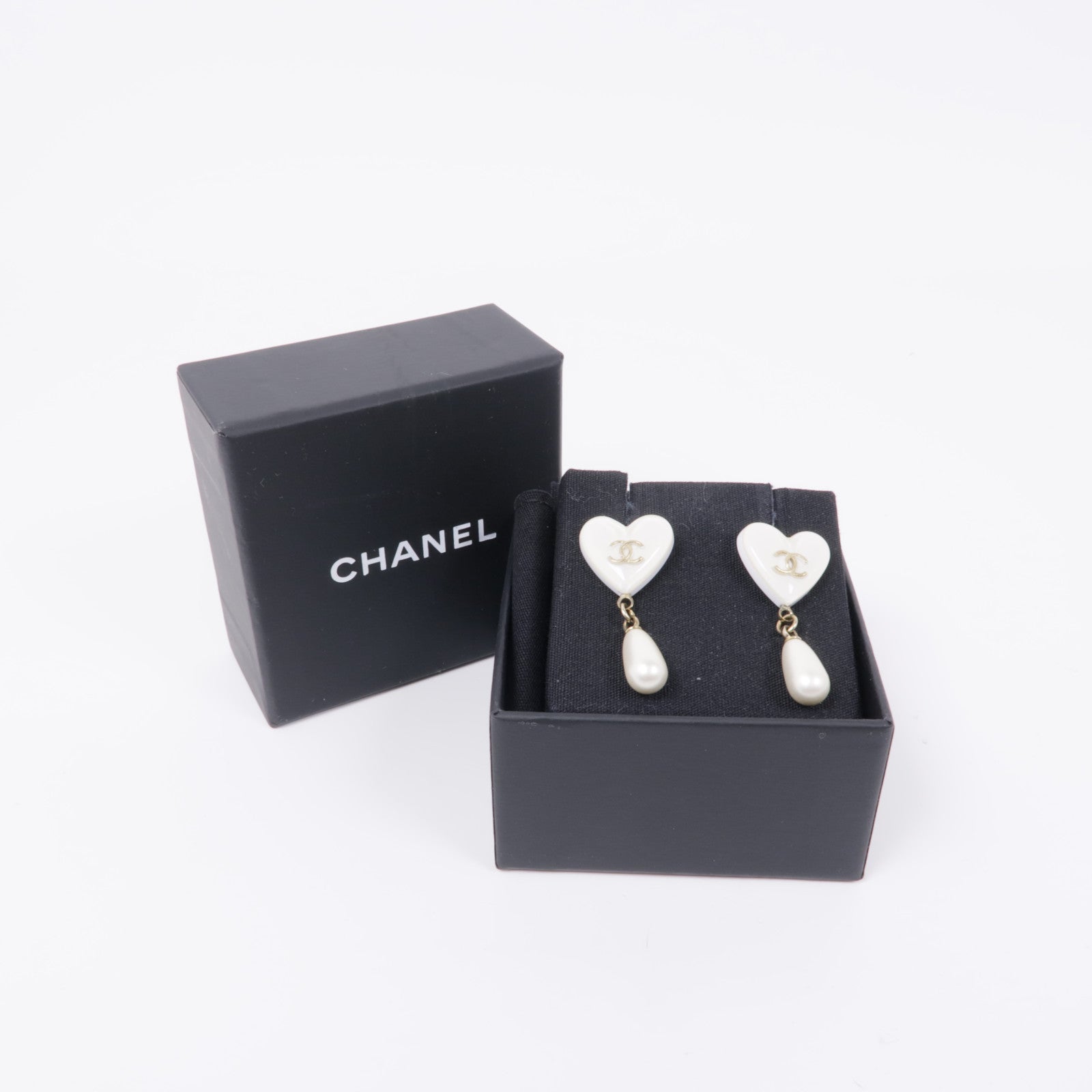 CHANEL 金屬/PVC Earrings 耳環