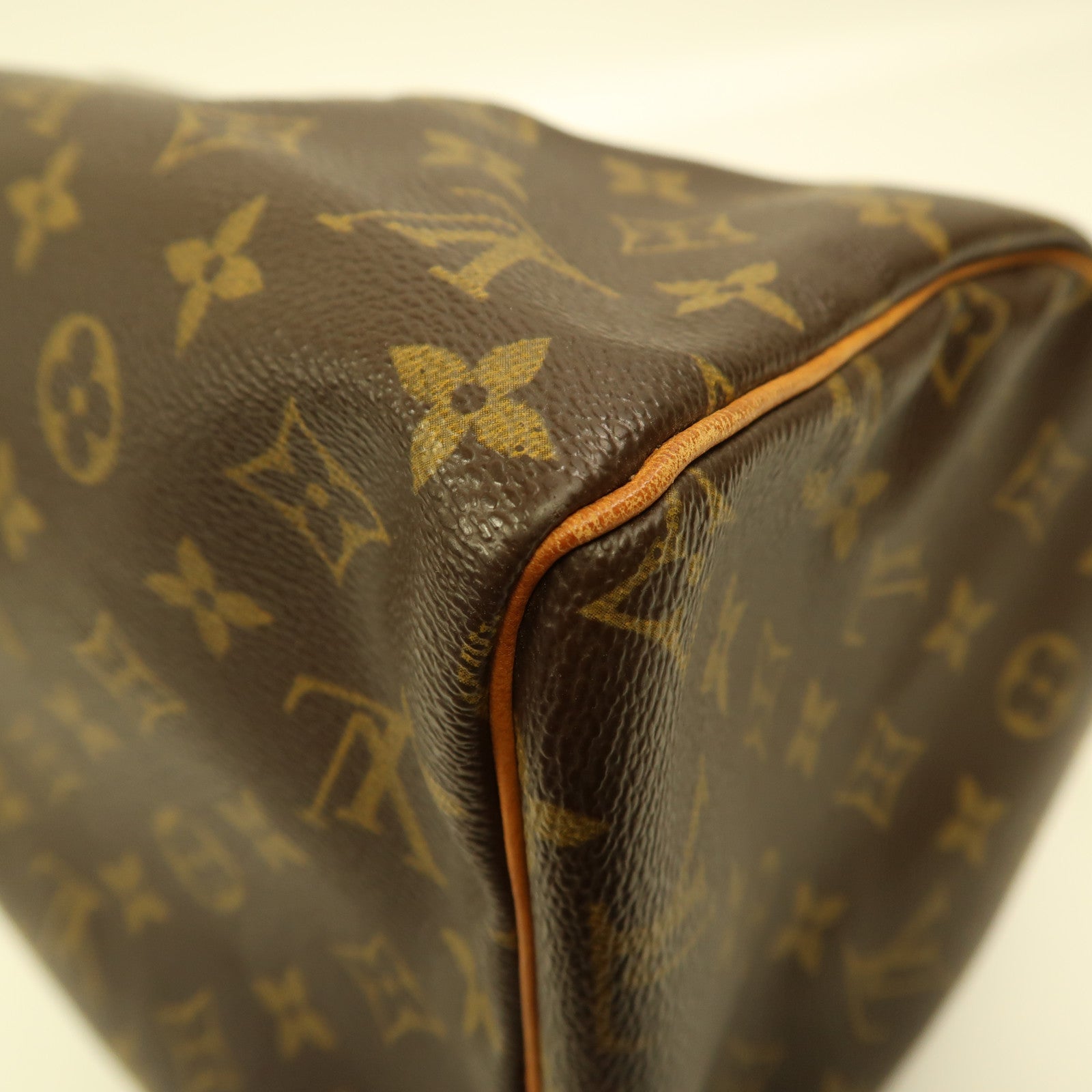LOUIS VUITTON LV GHW Speedy 30 Handbag Boston Bag M41526 Monogram Brown