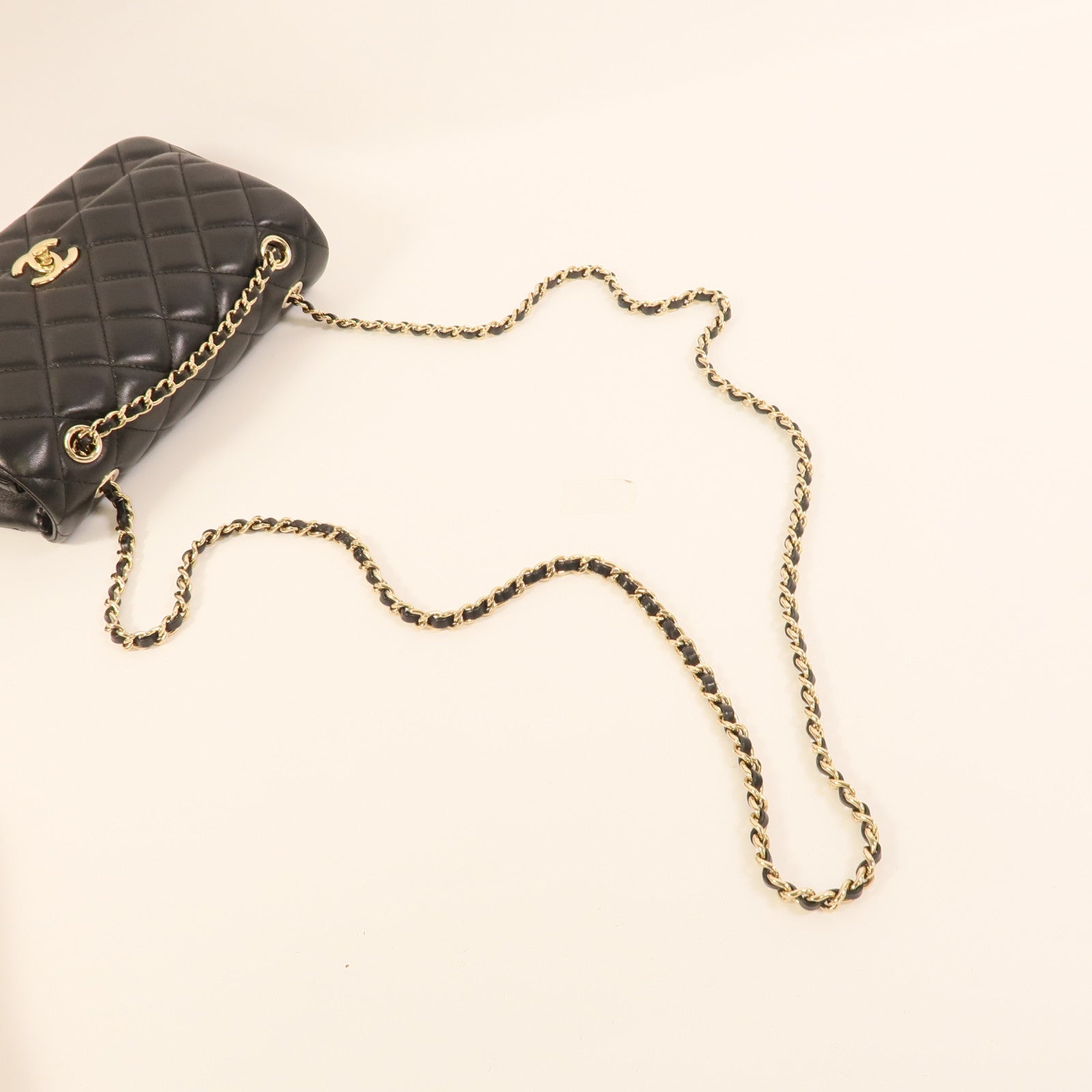 CHANEL 羊皮皮革Chain Shoulder肩背袋