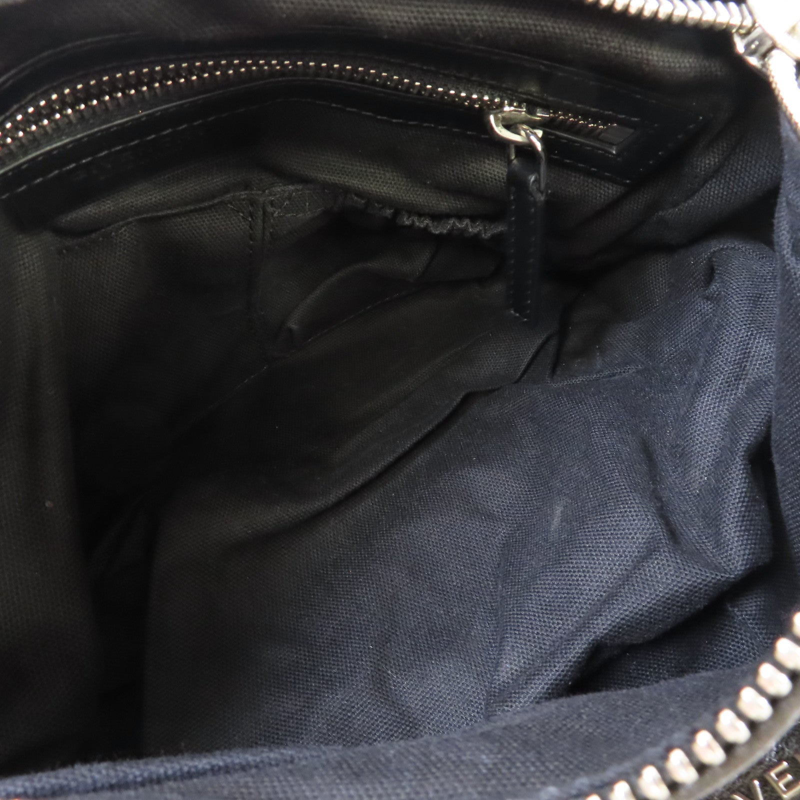 GIVENCHY 皮革Pandora Small 2Way Shoulder Bag銀扣手挽肩背兩用袋黑色