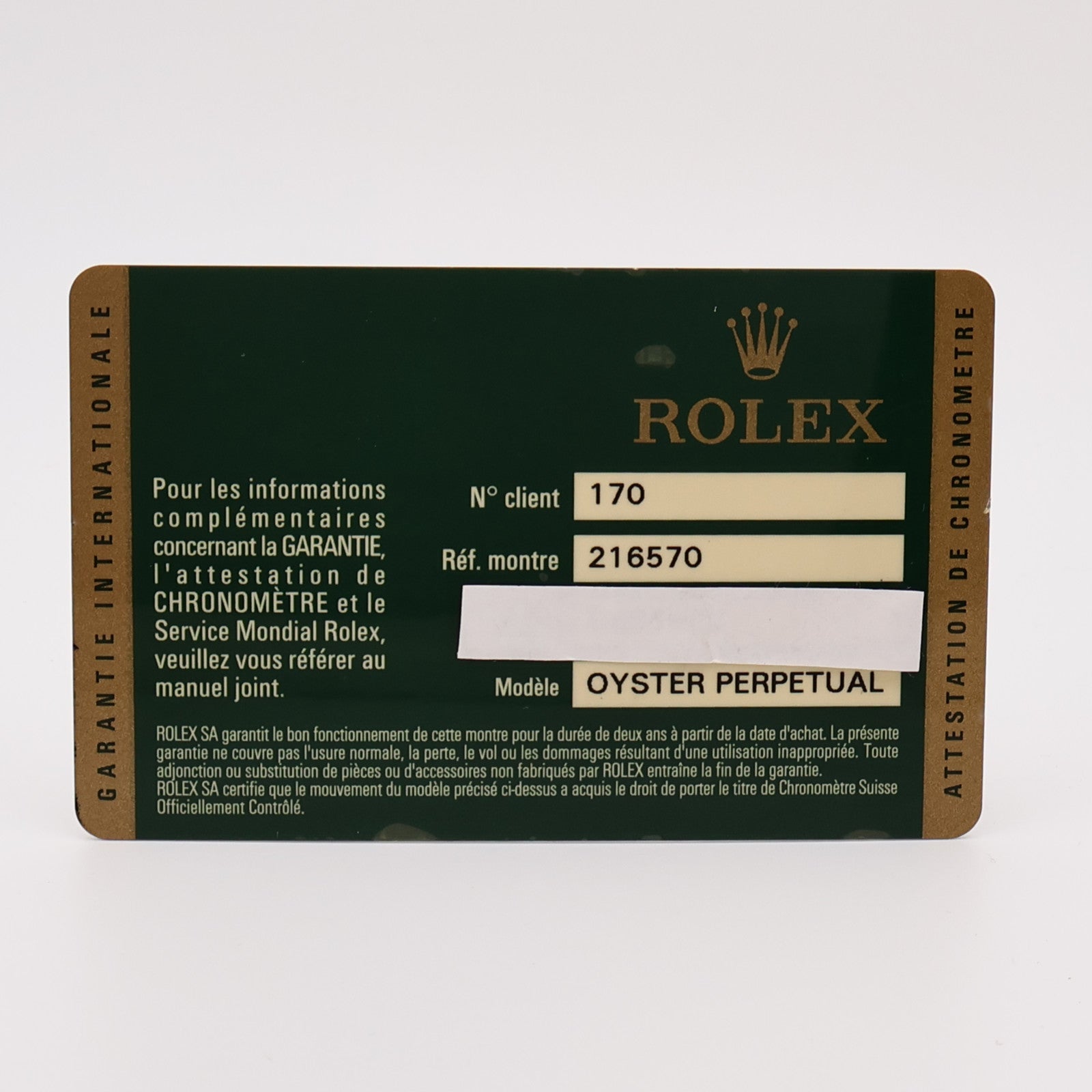 ROLEX Explorer II 216570