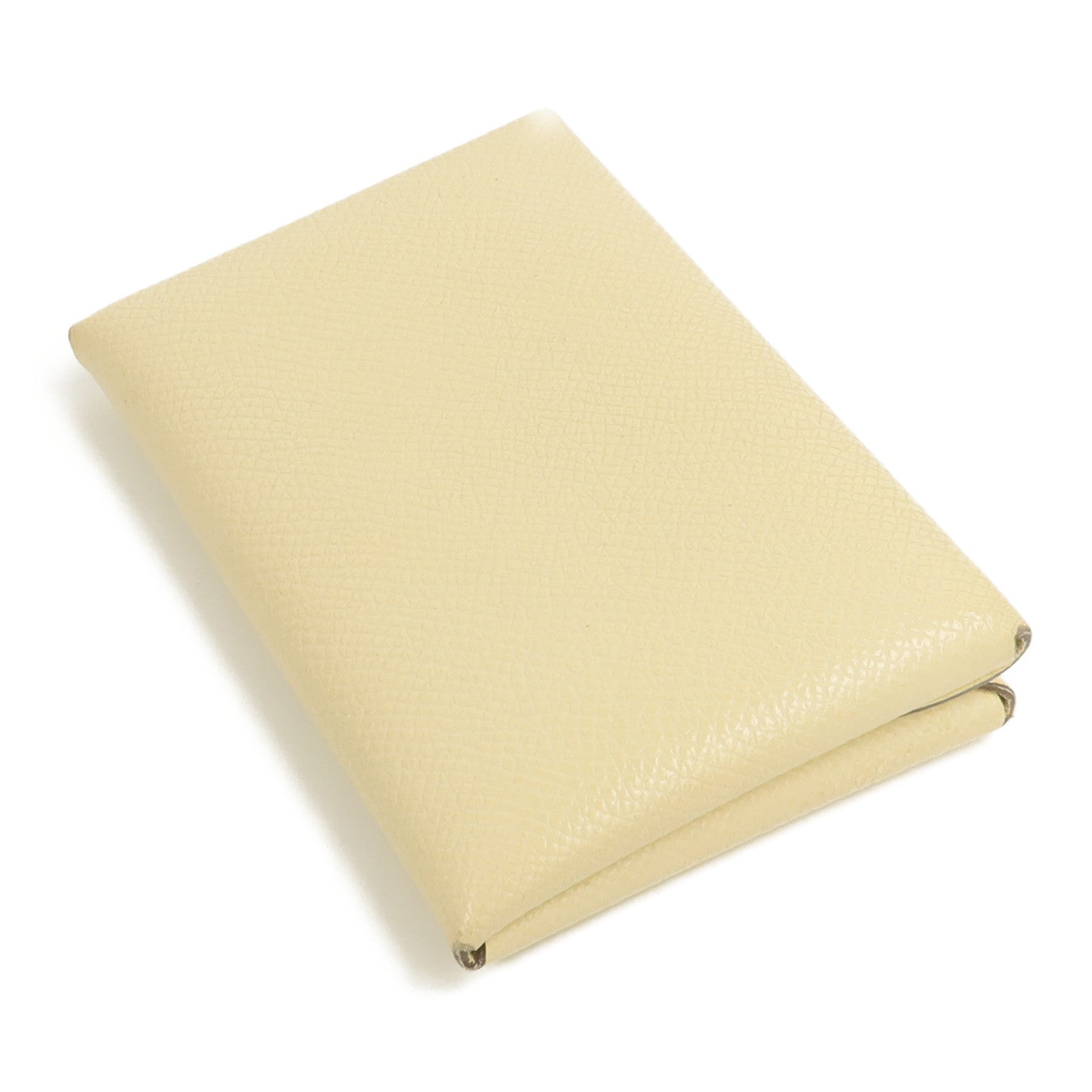 HERMES Epsom皮革Calvi Duo卡片套Nata