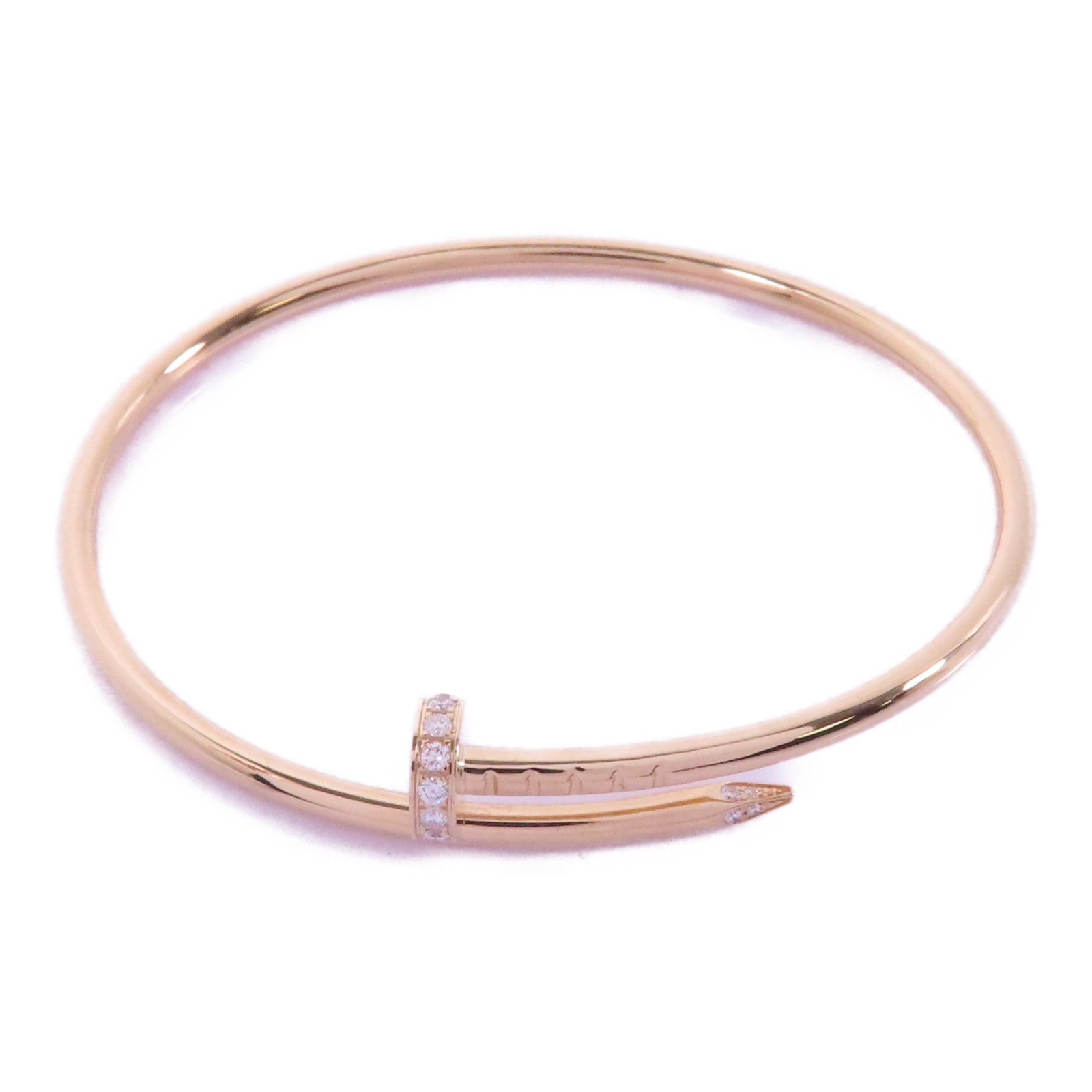 CARTIER 18K玫瑰金Juste Un Clou手鐲Cartier#16
