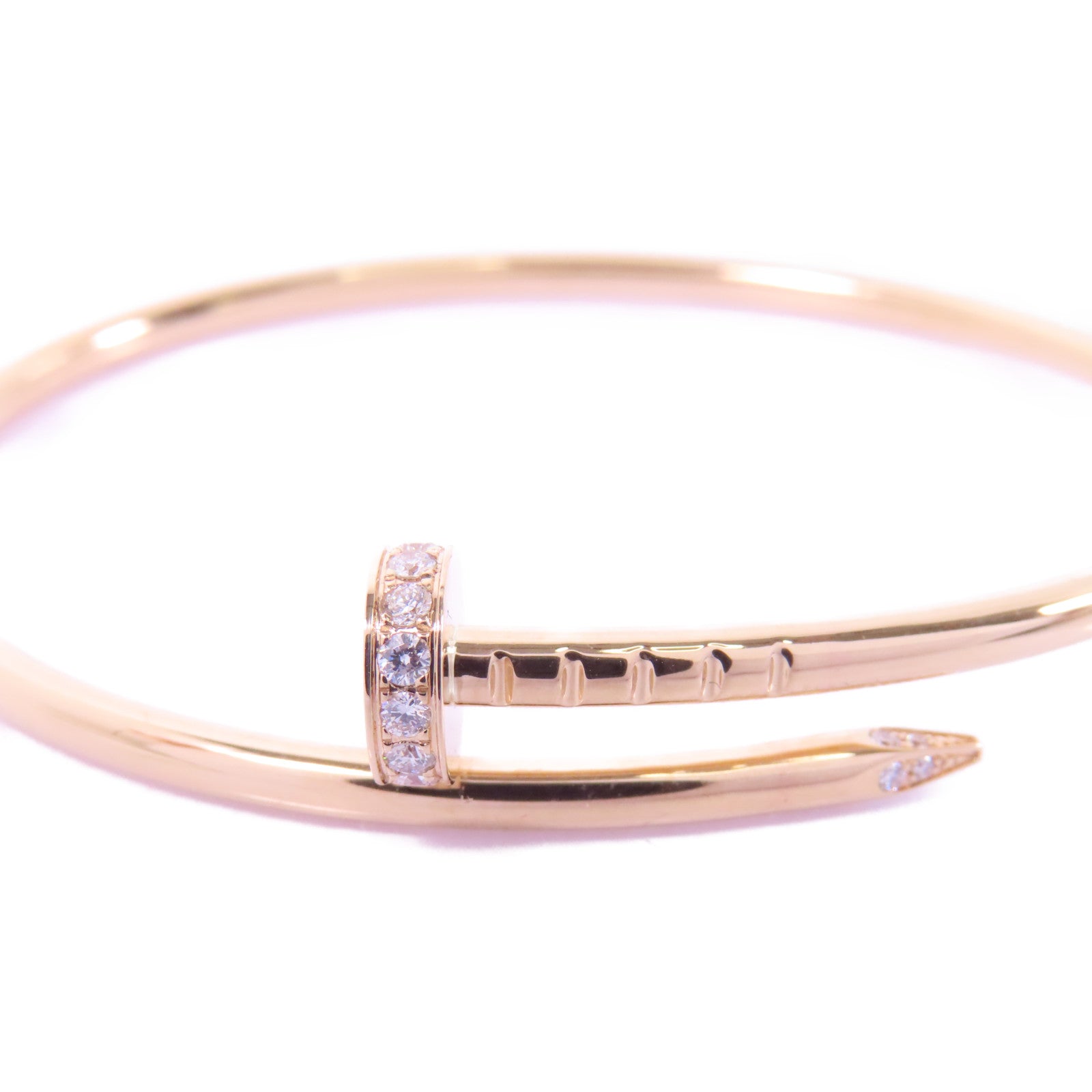 CARTIER 18K玫瑰金Juste Un Clou手鐲Cartier#16