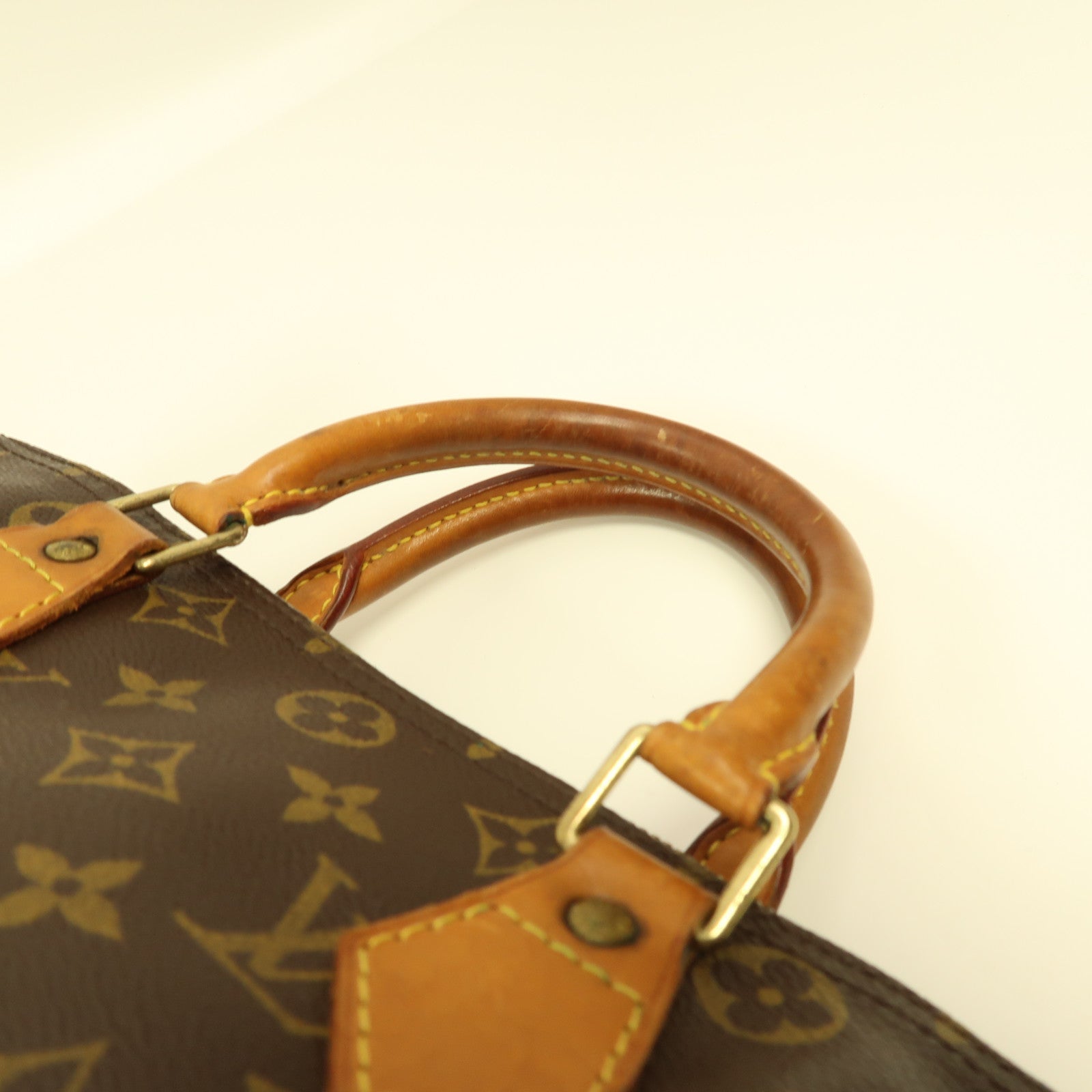 LOUIS VUITTON LV GHW Speedy 30 Handbag Boston Bag M41526 Monogram Brown