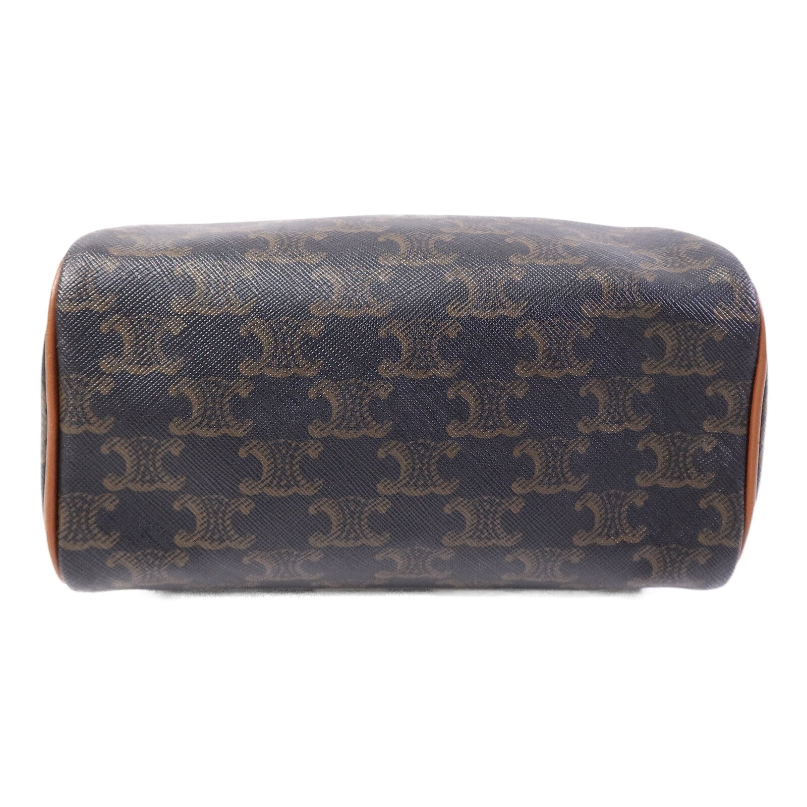 CELINE 塗層帆布Triomphe Small Boston手挽袋
