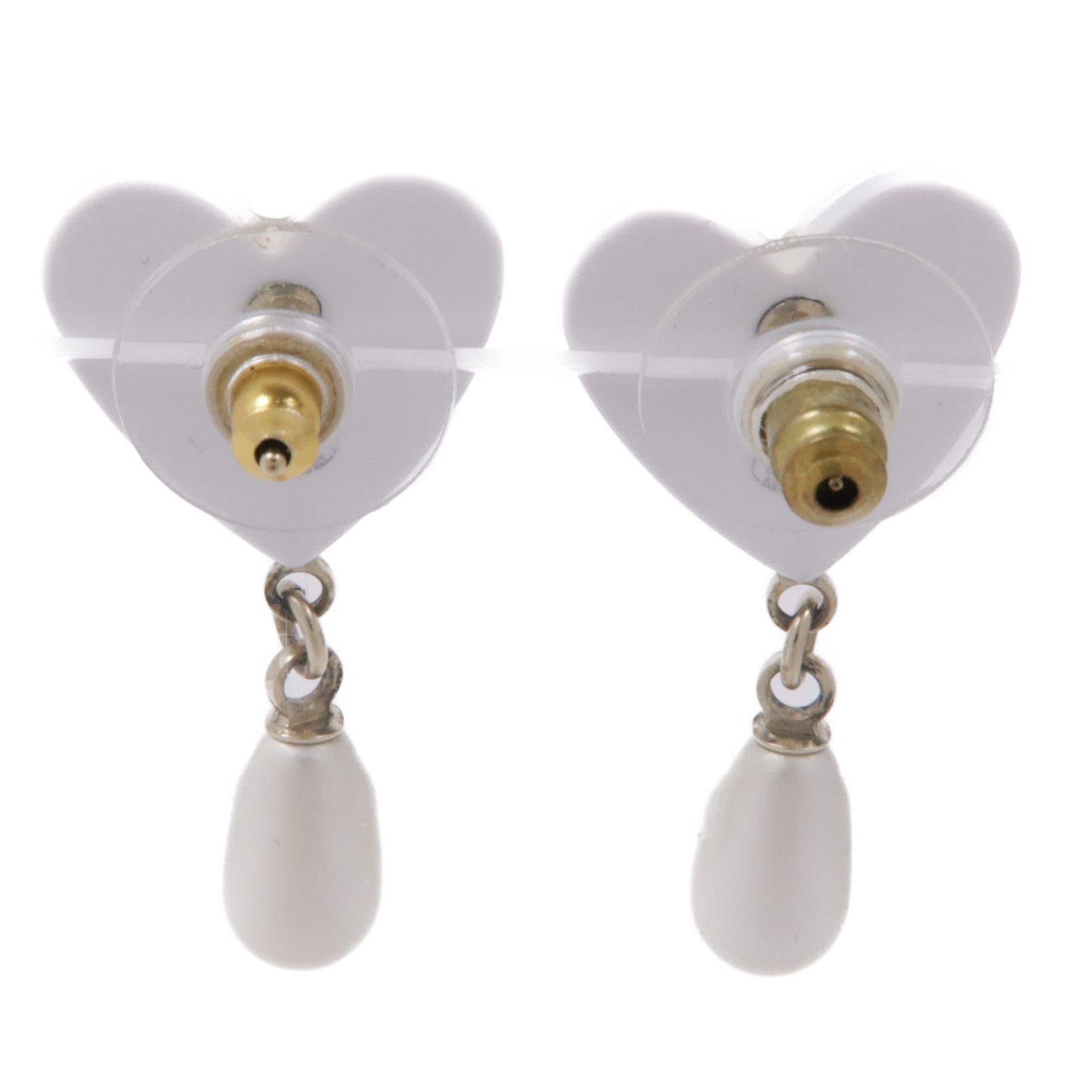 CHANEL 金屬/PVC Earrings 耳環