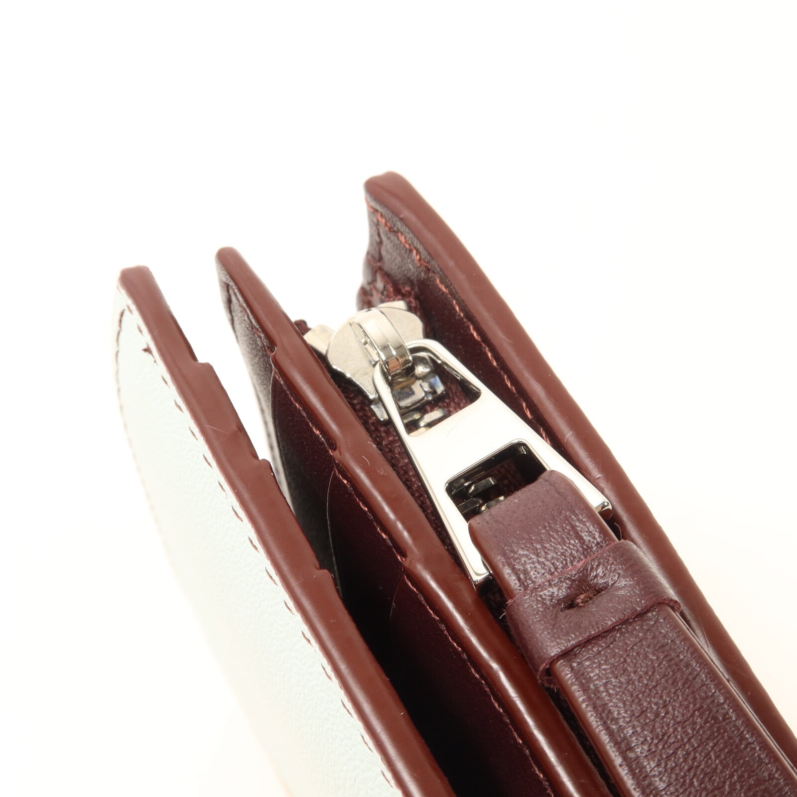 LOEWE 牛皮皮革Puzzle Slim Compact Wallet錢包