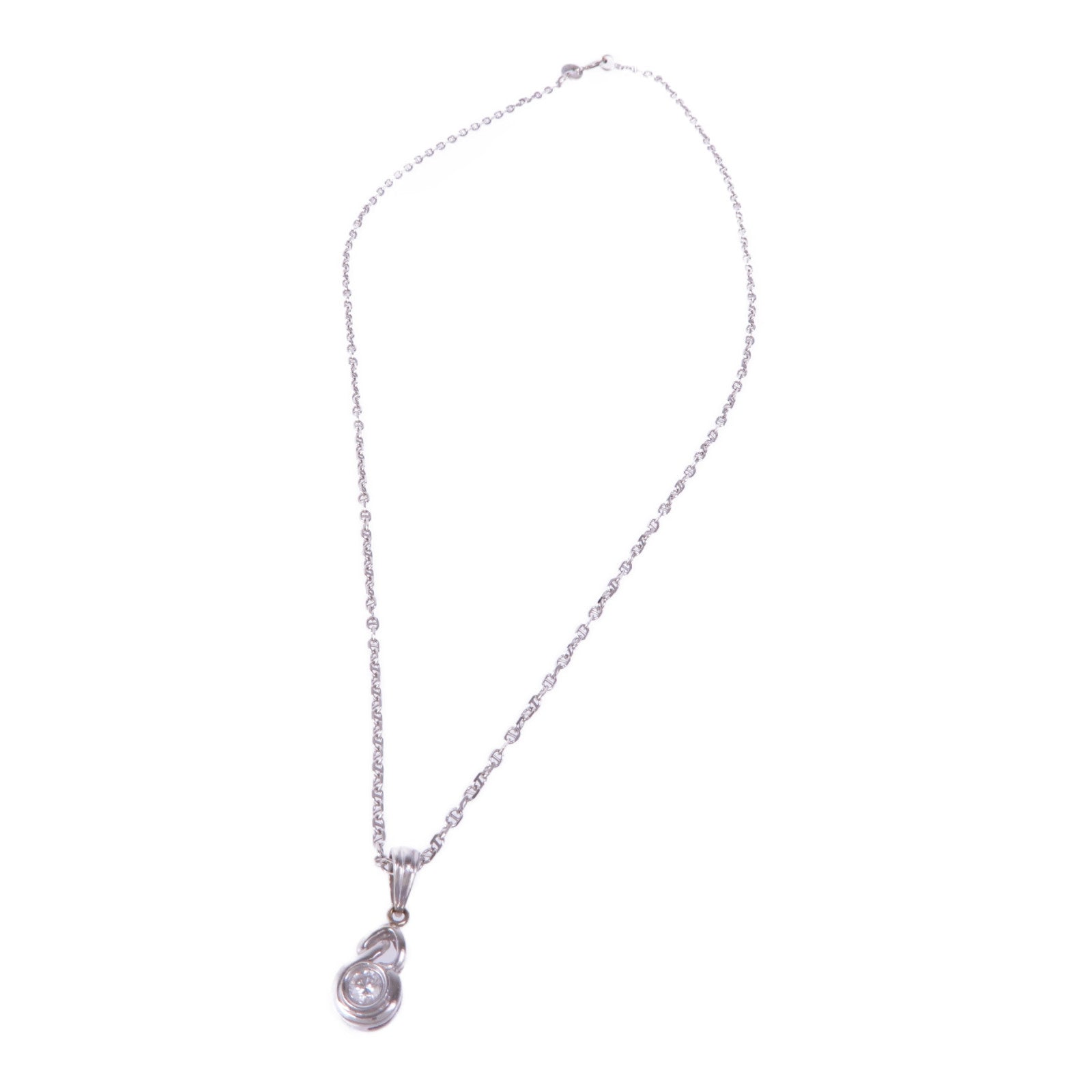 JEWELRY 18K白金Diamond Necklace鑽石項鍊