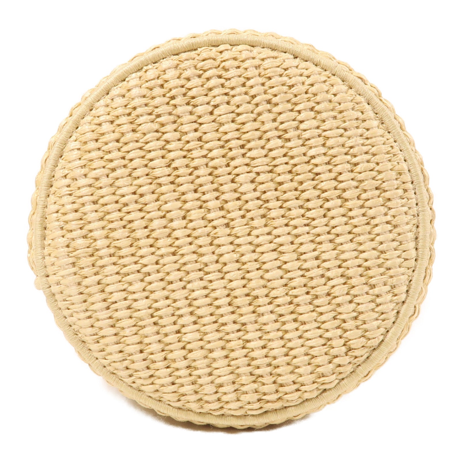 FENDI Raffia/帆布Step Out Bucket金扣手挽肩背兩用袋