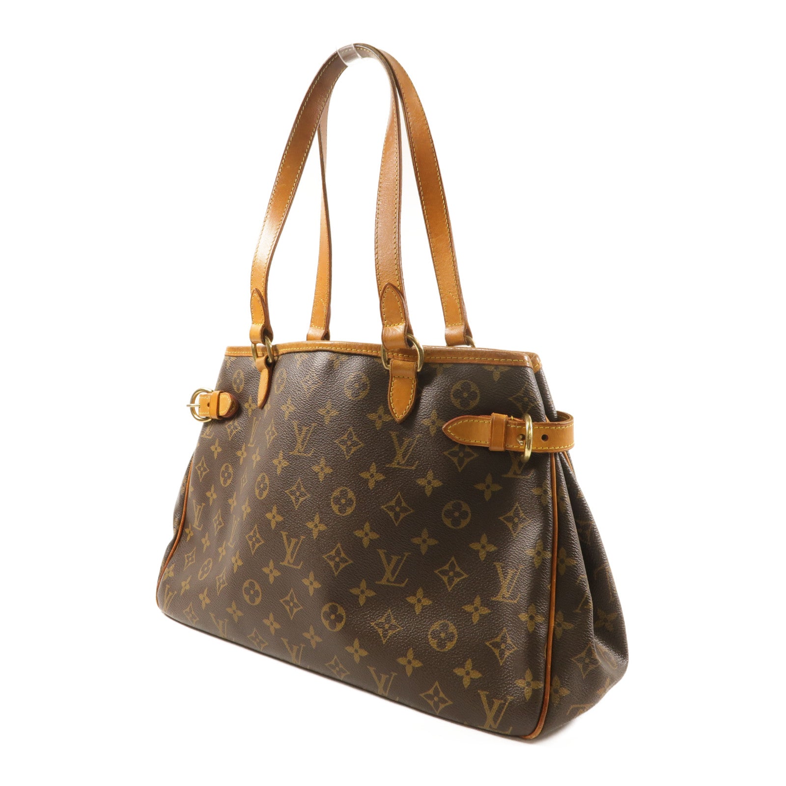 LOUIS VUITTON Monogram Batignolles Horizontal金扣肩背袋