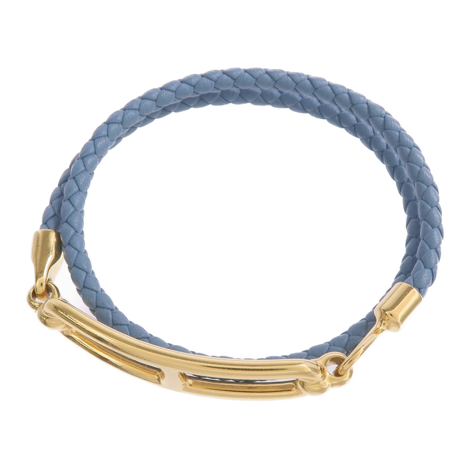 HERMES Swift皮革Roulis Double Tour金扣手帶手帶