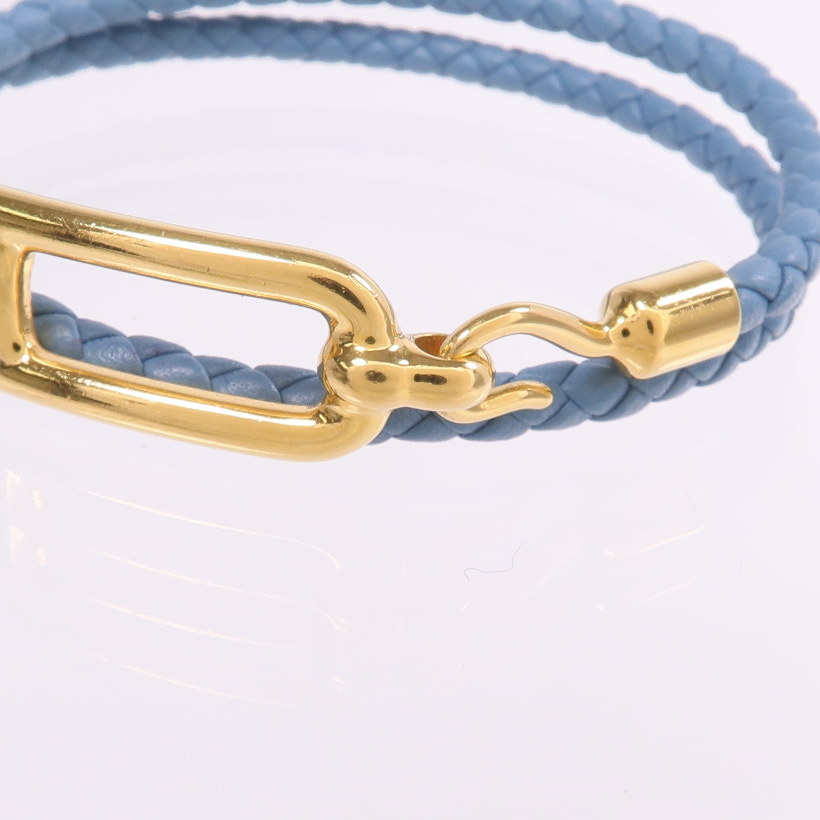 HERMES Swift皮革Roulis Double Tour金扣手帶手帶