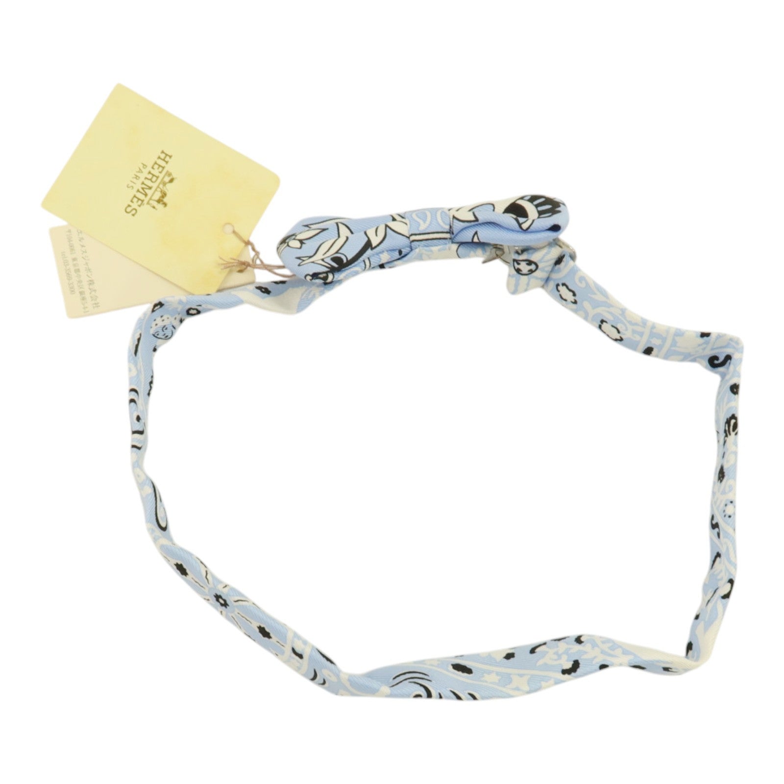 HERMES 絲質Bowtie領結
