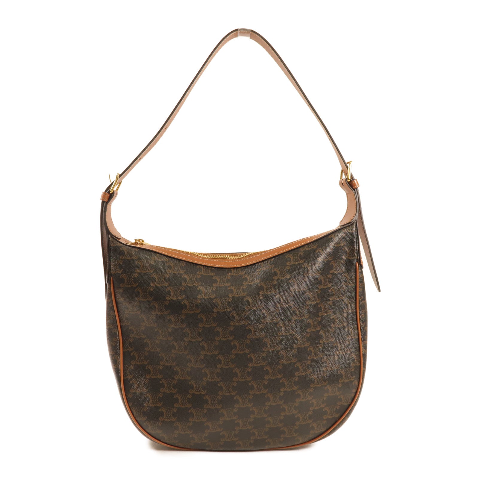 CELINE 帆布Heloise Triomphe Bag肩背袋