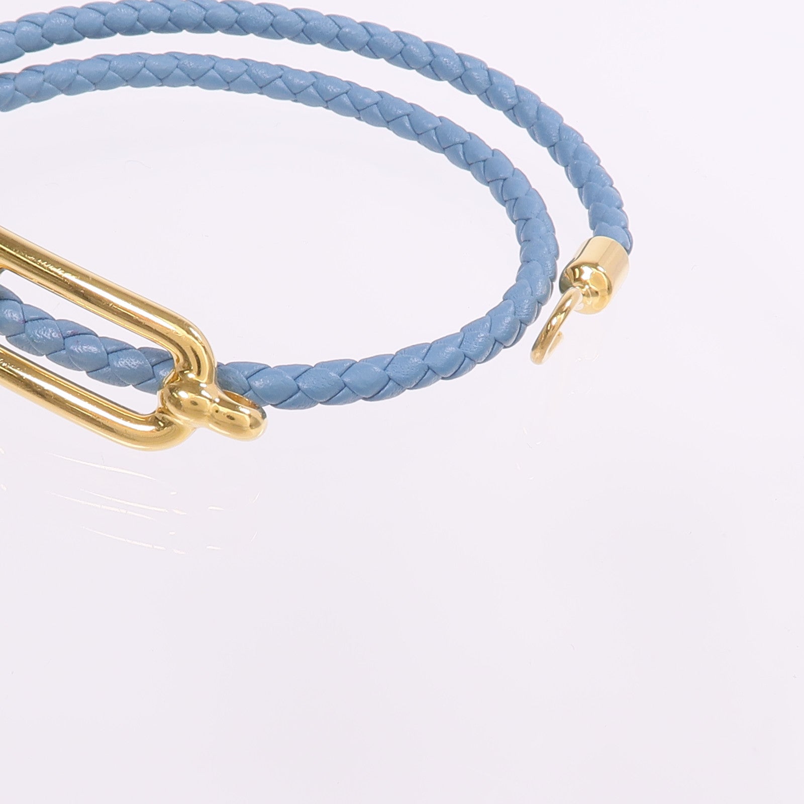 HERMES Swift皮革Roulis Double Tour金扣手帶手帶