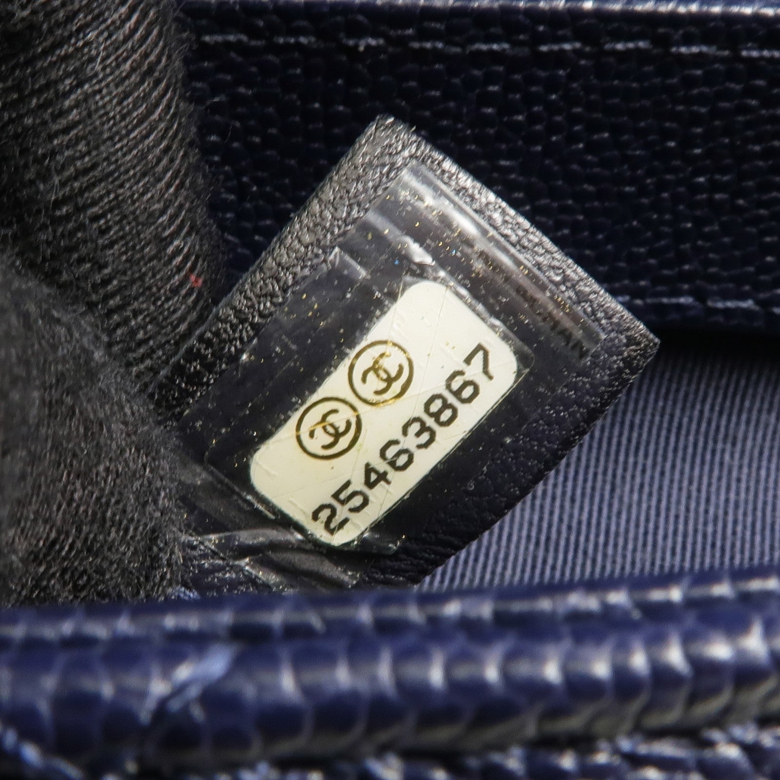 CHANEL 牛皮皮革Chain Shoulder銀扣鏈帶肩背袋