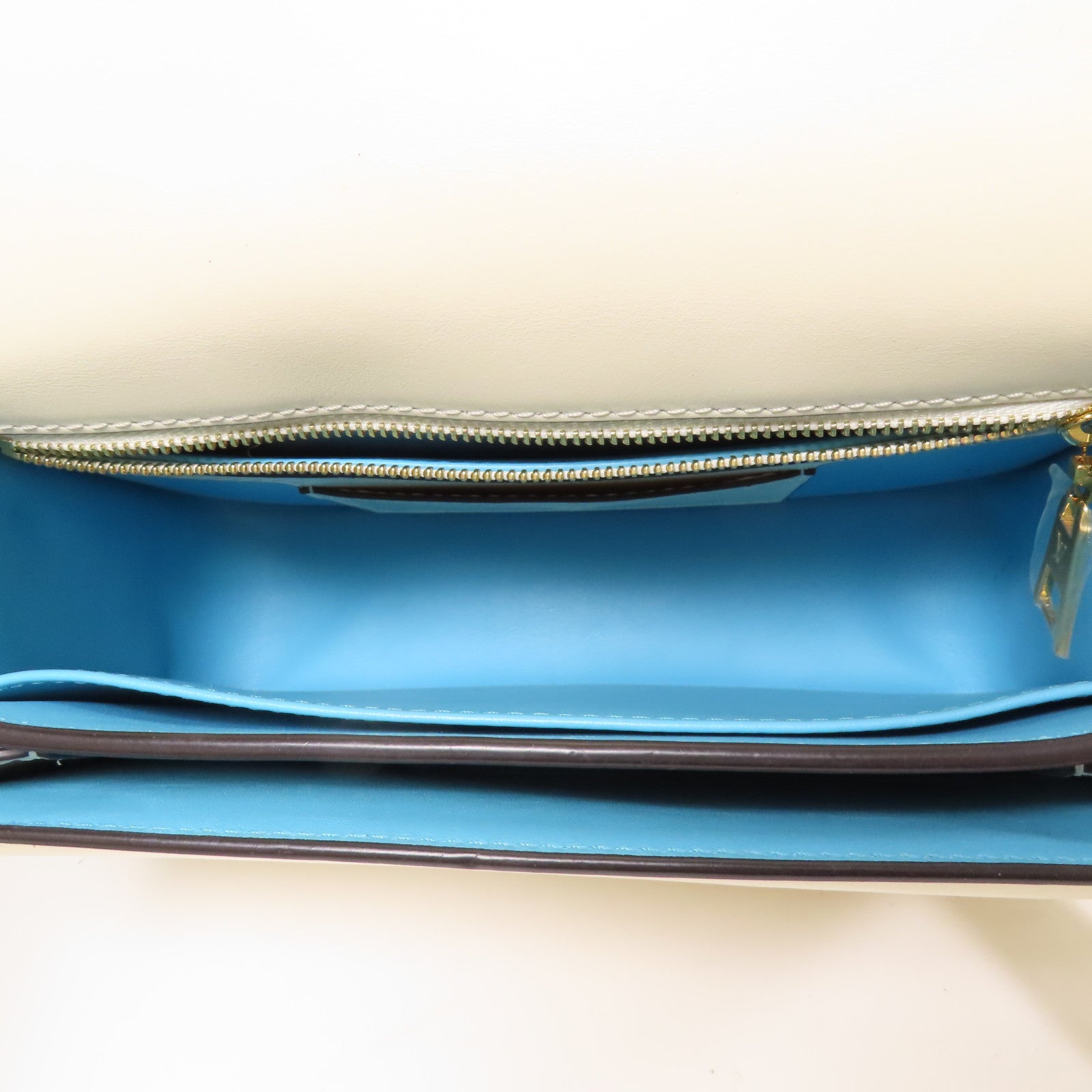 LOUIS VUITTON 牛皮皮革Pont 9金扣肩背袋