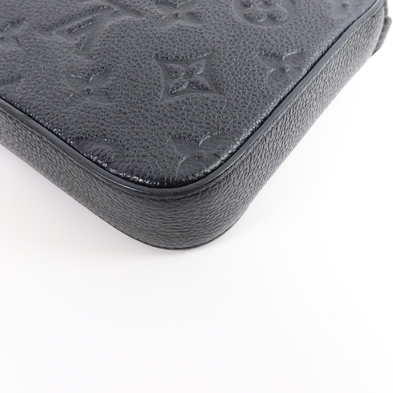 LOUIS VUITTON Monogram Empreinte Felicie Pochette鏈帶肩背袋